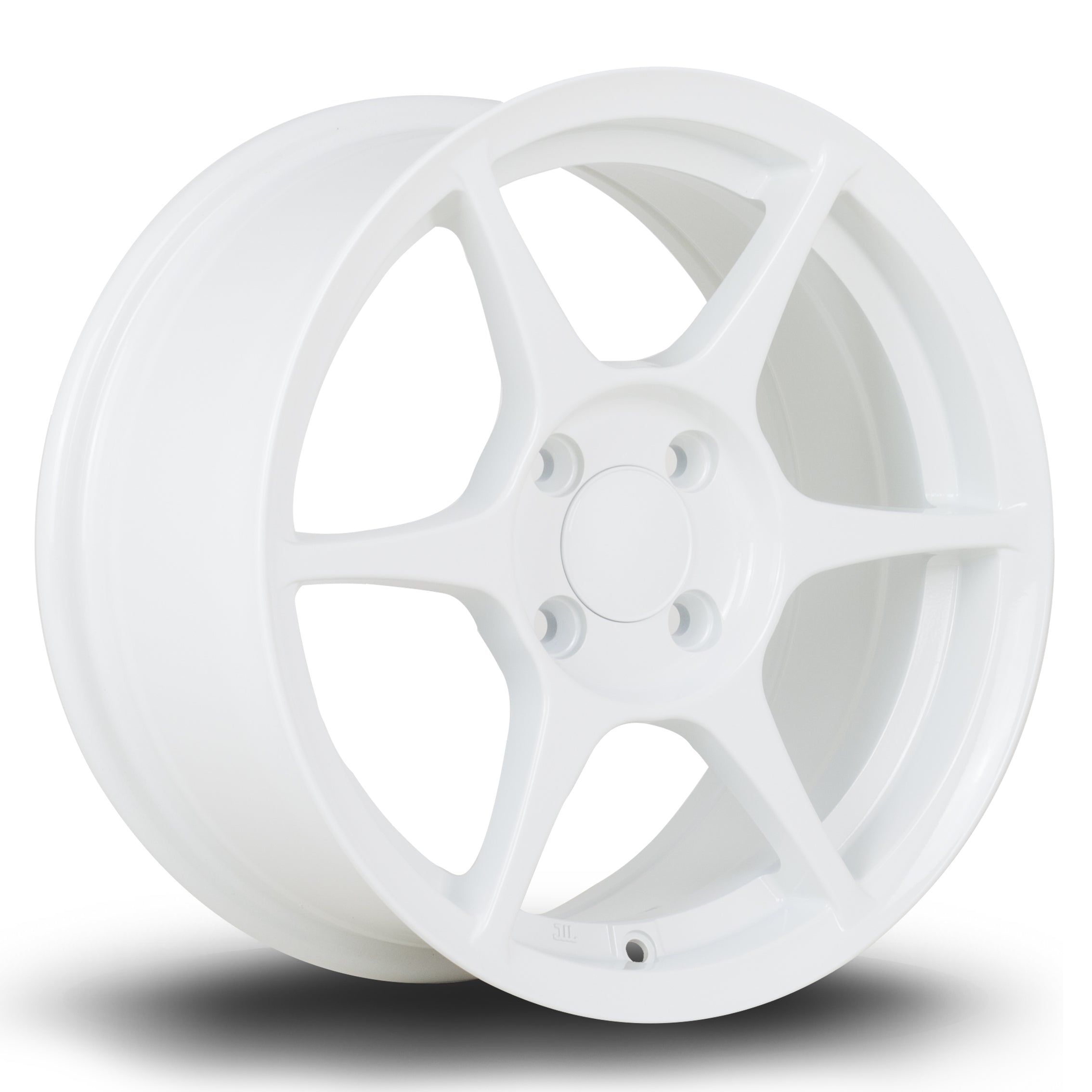 356 Wheels TFS4, 15 x 7 inch, 4x100 PCD, ET38 in White, Single Wheel