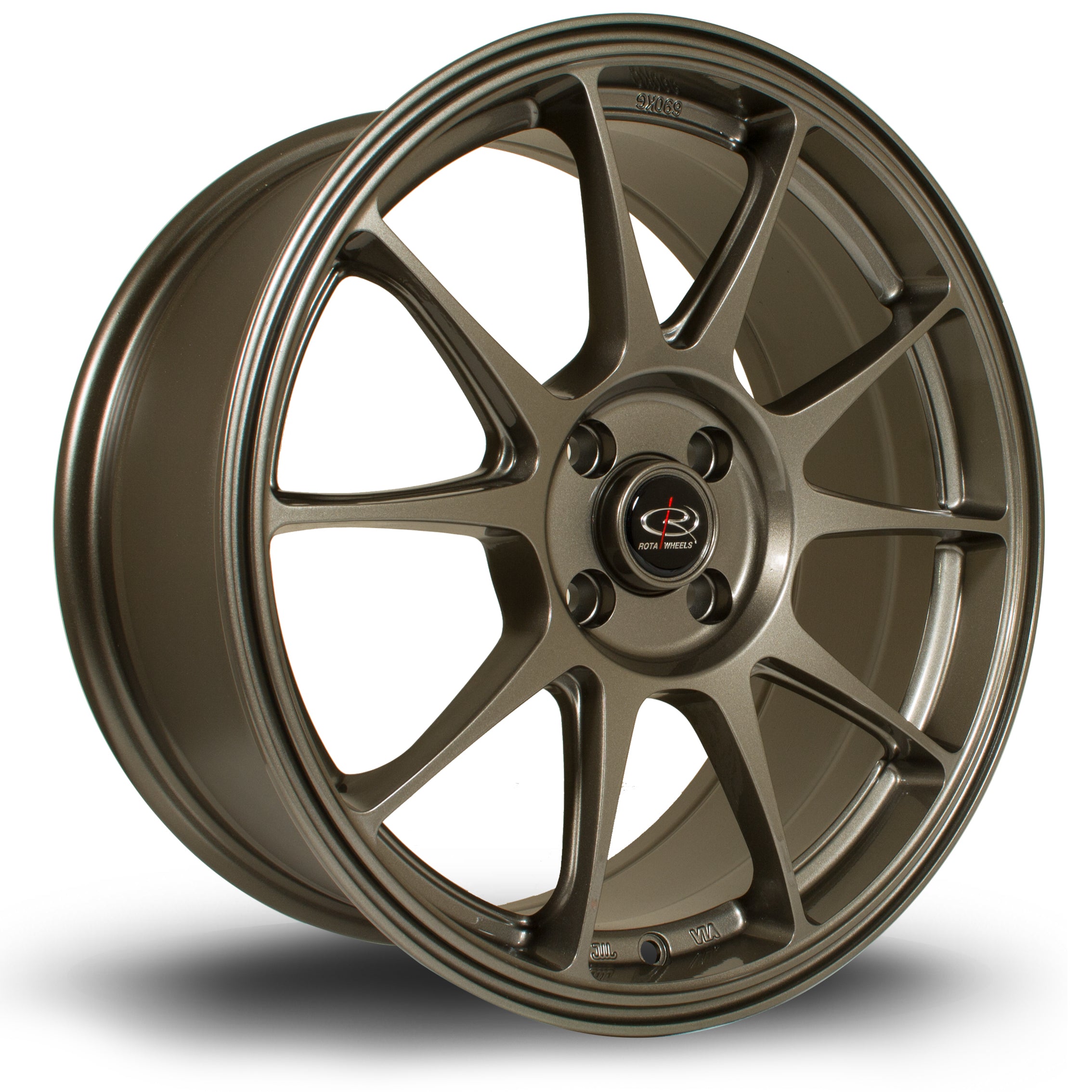 Rota Titan, 17 x 7.5 inch, 4x100 PCD, ET35 in Bronze, Single Wheel