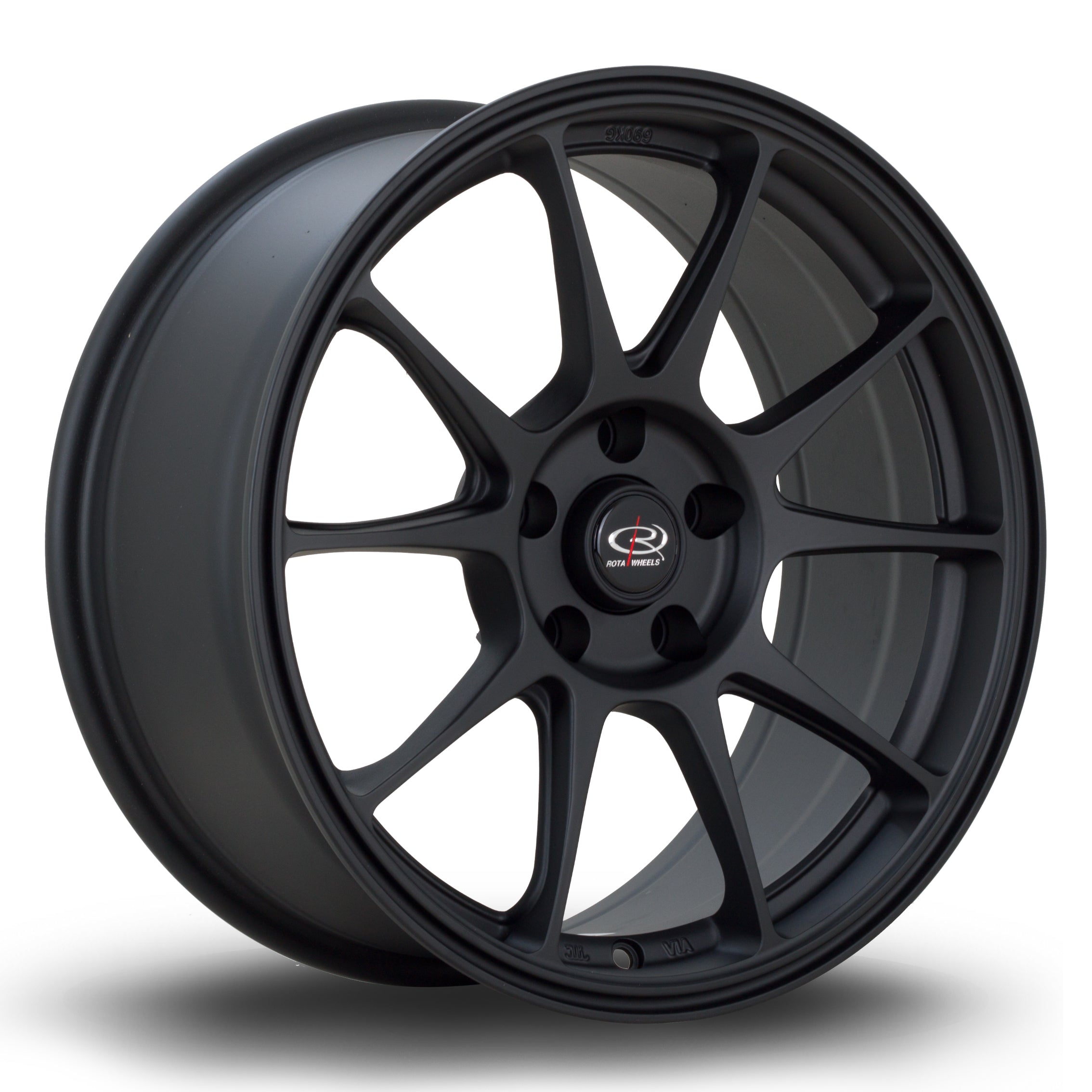Rota Titan, 17 x 7.5 inch, 4x108 PCD, ET40 in Flat Black 2, Single Wheel