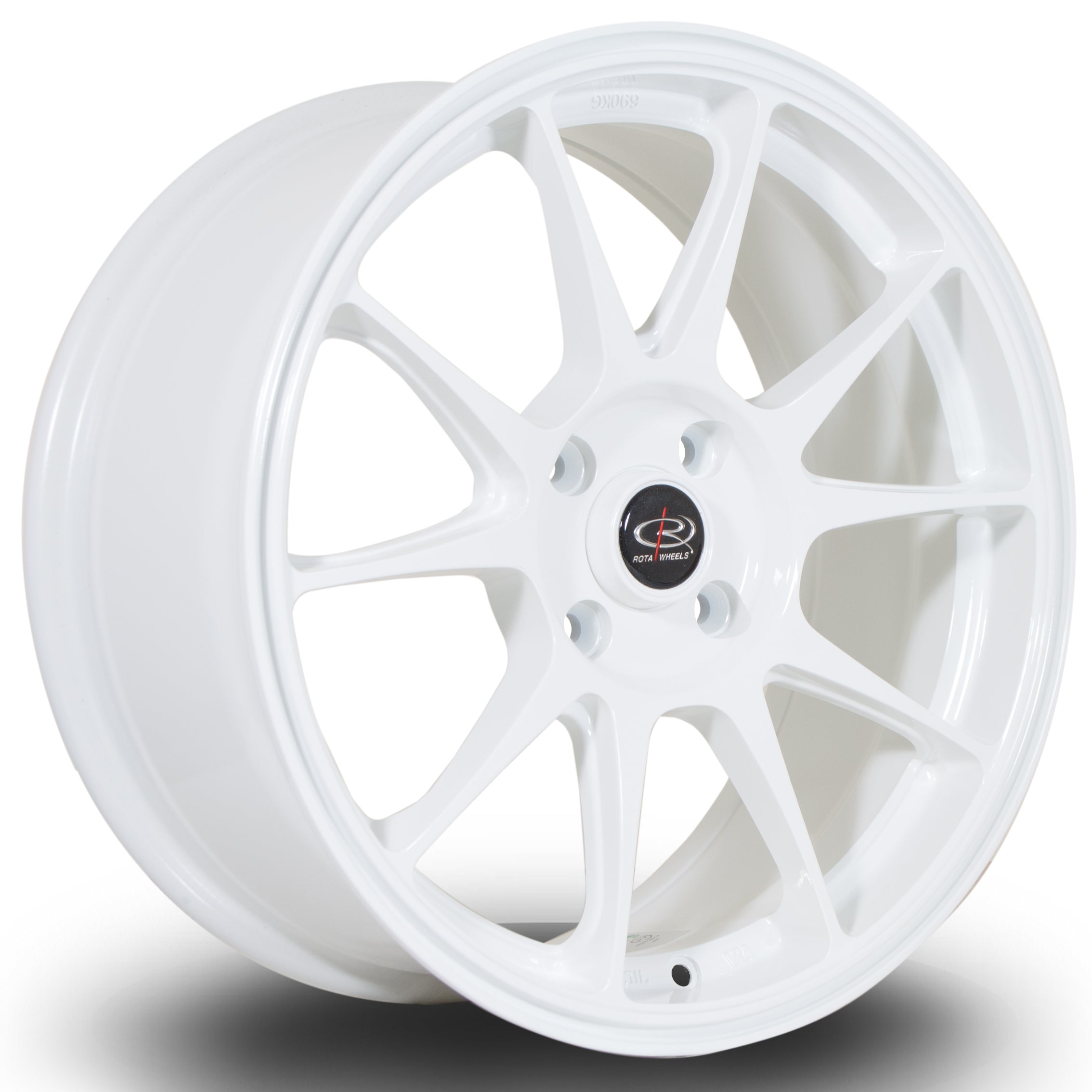 Rota Titan, 17 x 7.5 inch, 4x108 PCD, ET40 in White, Single Wheel