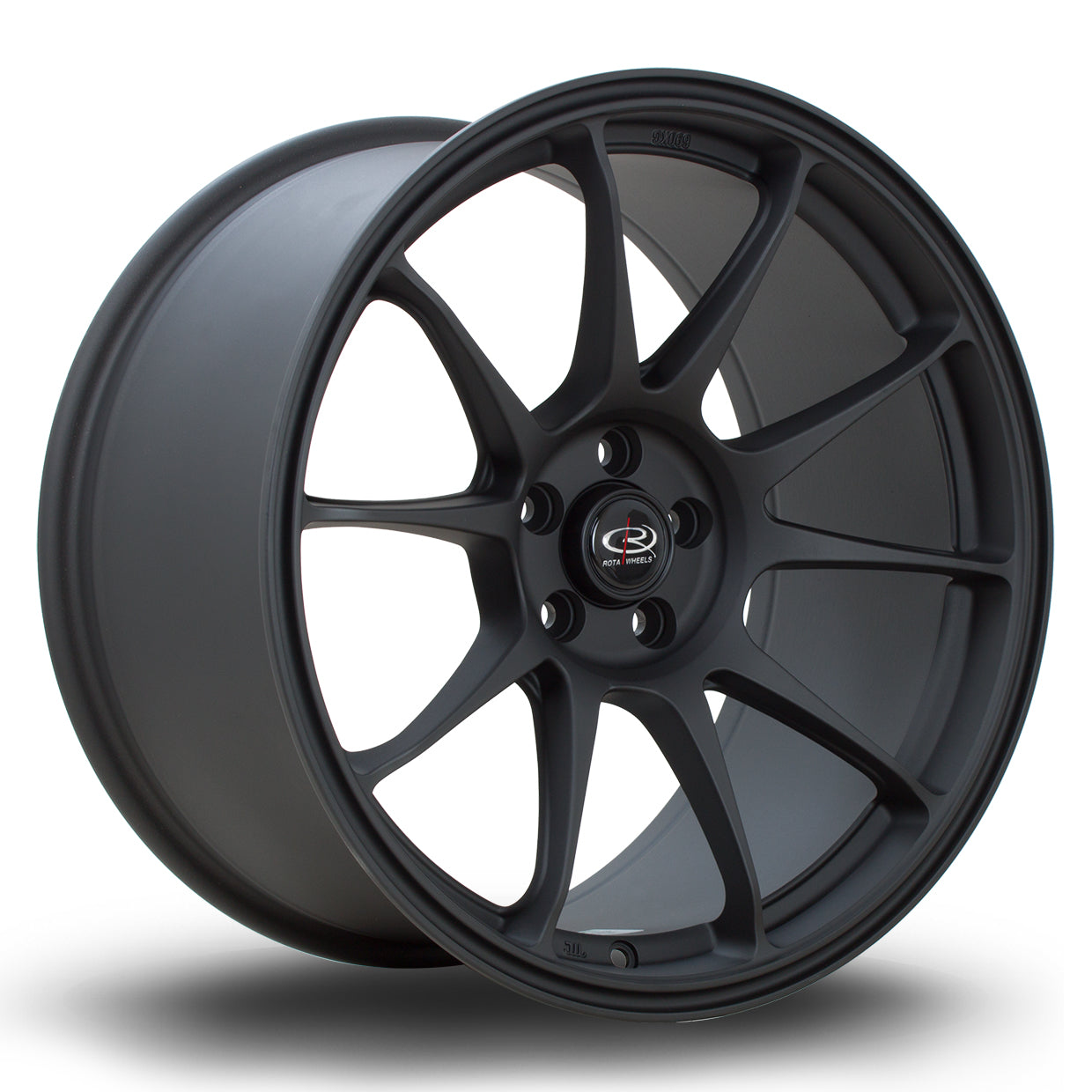 Rota Titan, 18 x 9.5 inch, 5x100 PCD, ET35 in Flat Black 2, Single Wheel