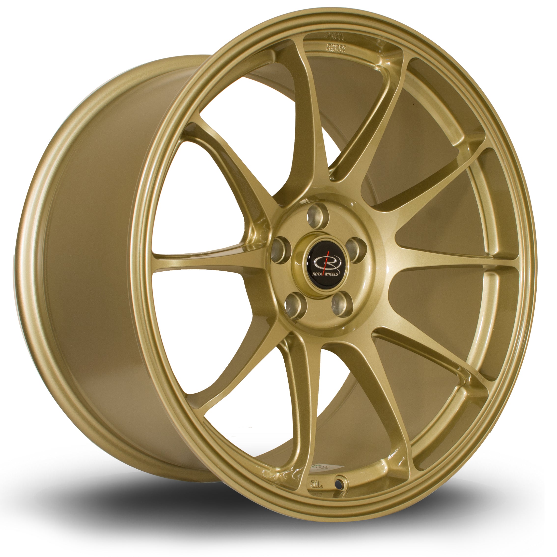 Rota Titan, 18 x 9.5 inch, 5x100 PCD, ET35 in Gold, Single Wheel
