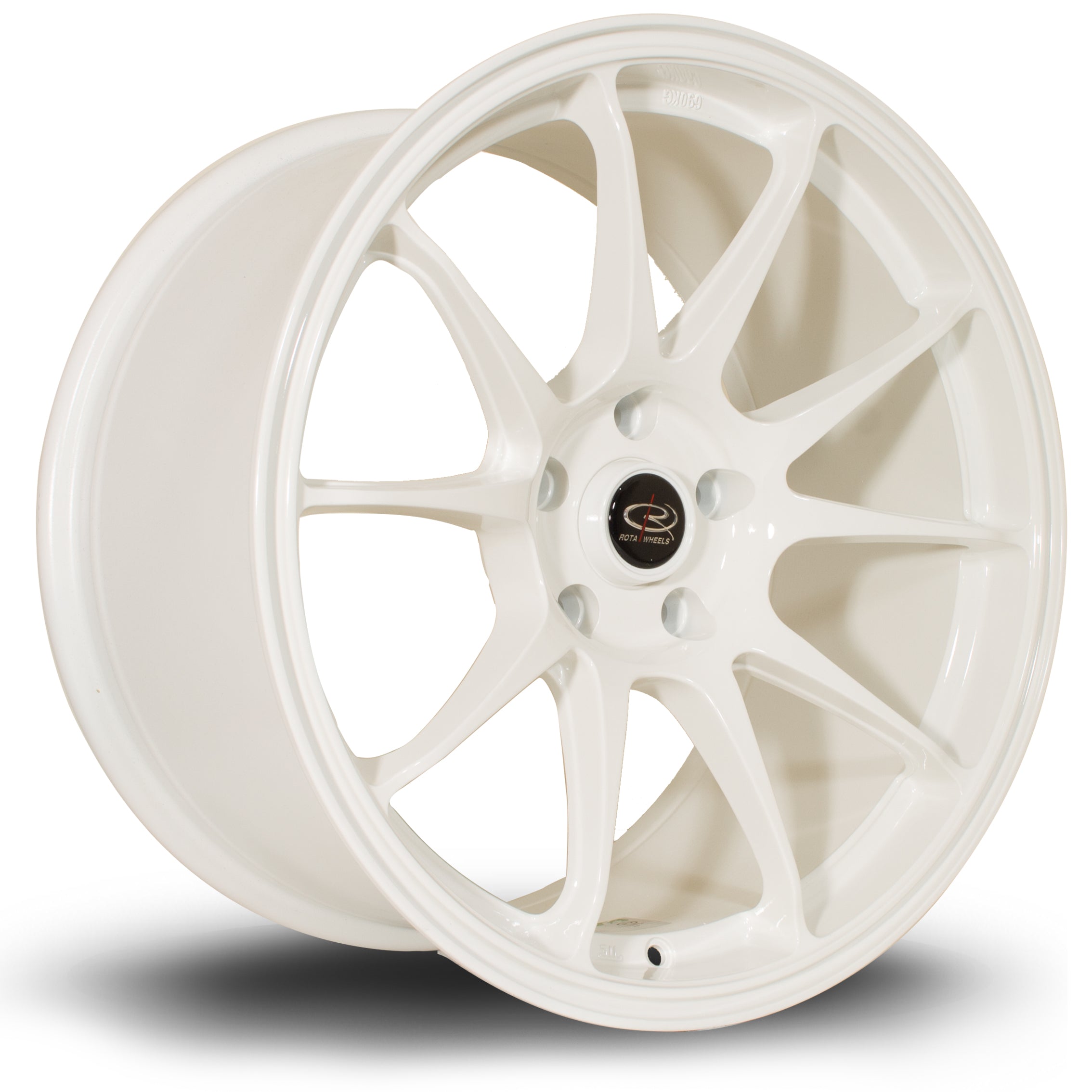 Rota Titan, 18 x 9.5 inch, 5x114 PCD, ET30 in White, Single Wheel