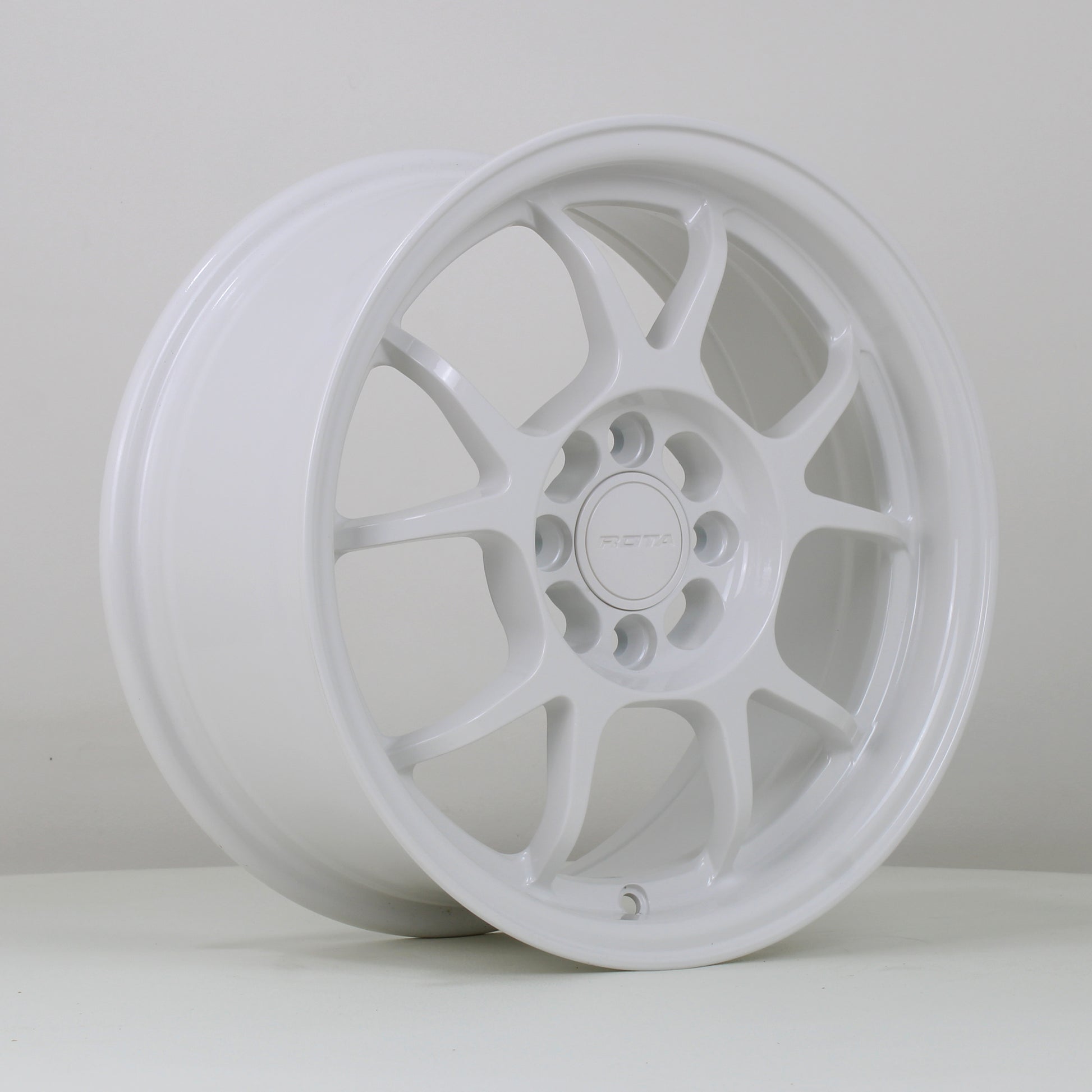 Rota TK, 15 x 7 inch, 4100 PCD, et40 in White Single Rim