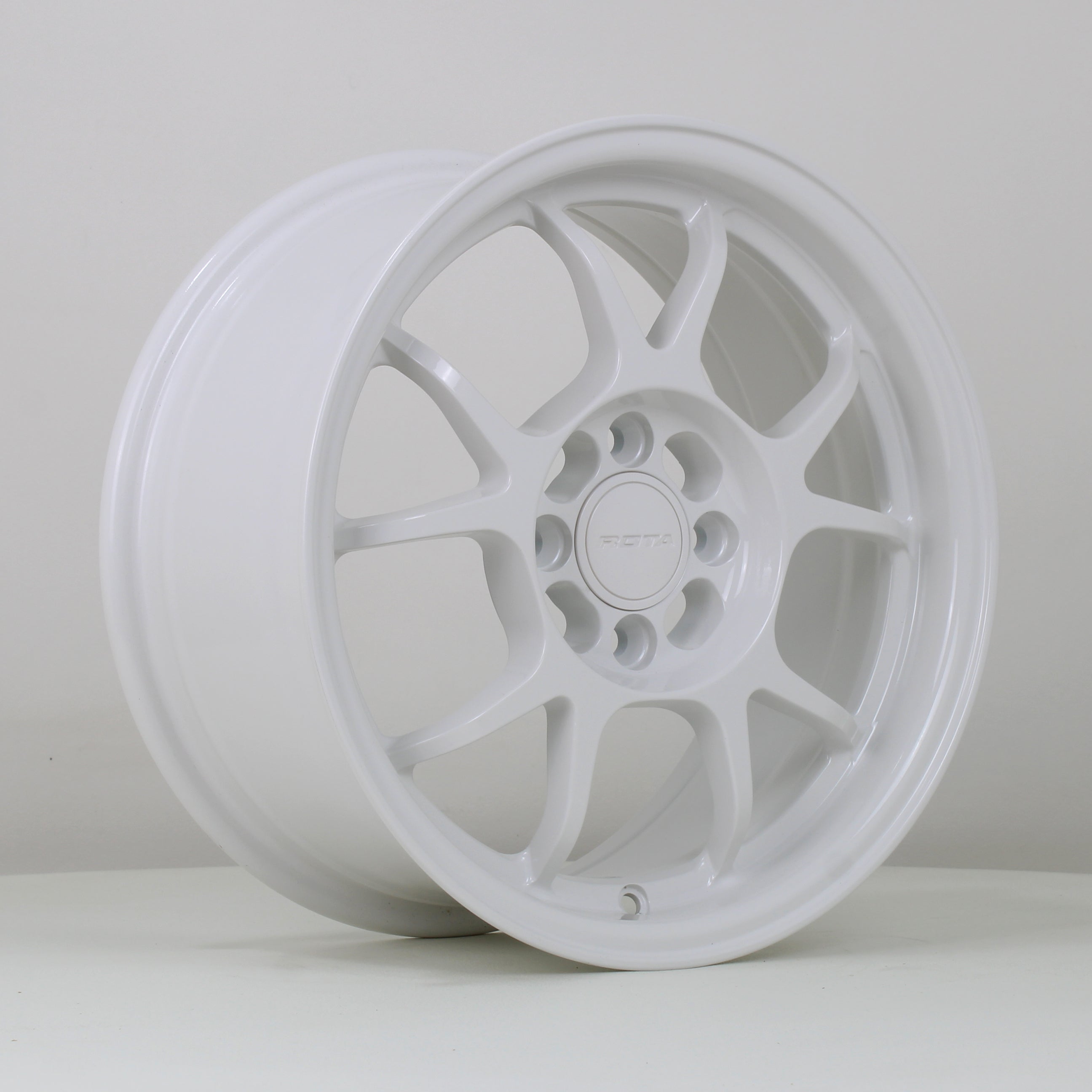Rota TK, 15 x 7 inch, 4x100 PCD, ET40 in White, Single Wheel