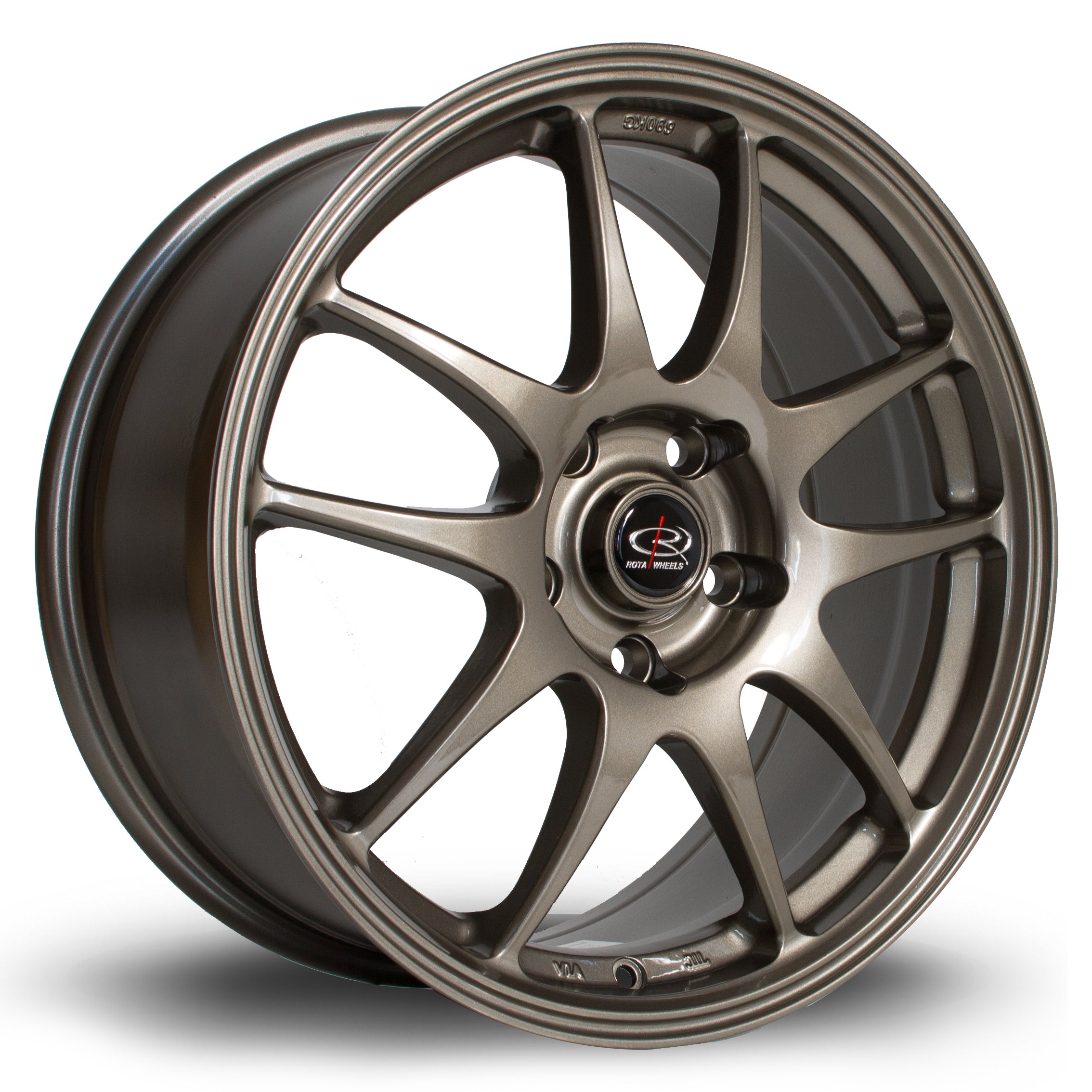 Rota Torque, 17 x 8 inch, 4x100 PCD, ET35 in Bronze, Single Wheel