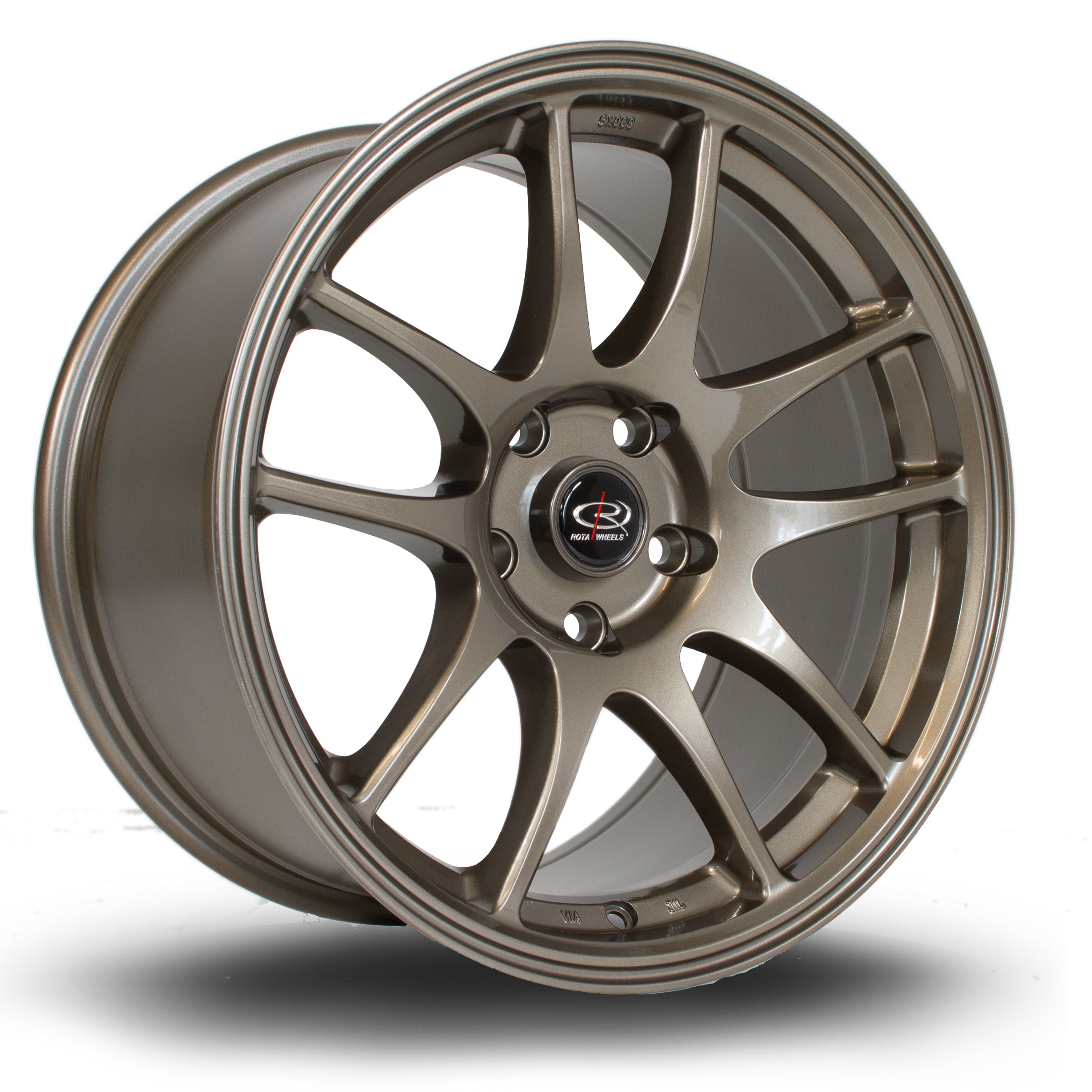 Rota Torque, 17 x 9 inch, 5x114 PCD, ET35 in Bronze, Single Wheel
