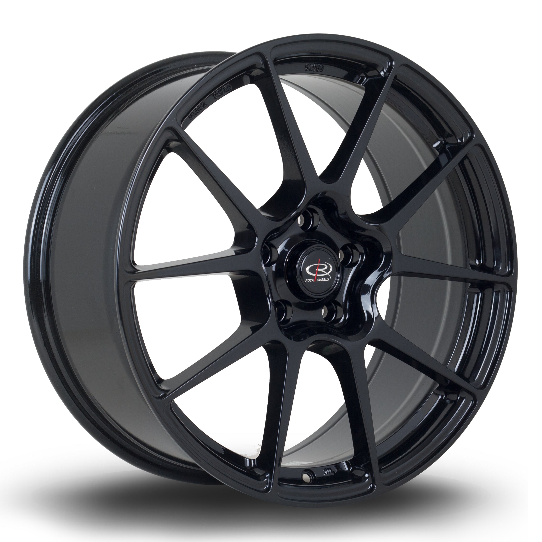 Rota AR10, 19 x 8.5 inch, 5x114.3 PCD, ET44 Gloss Black - Rotashop