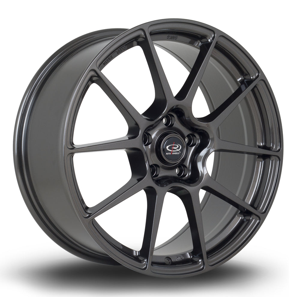 Rota AR10, 19 x 8.5 inch, 5112 PCD, ET45 Gunmetal – Rotashop