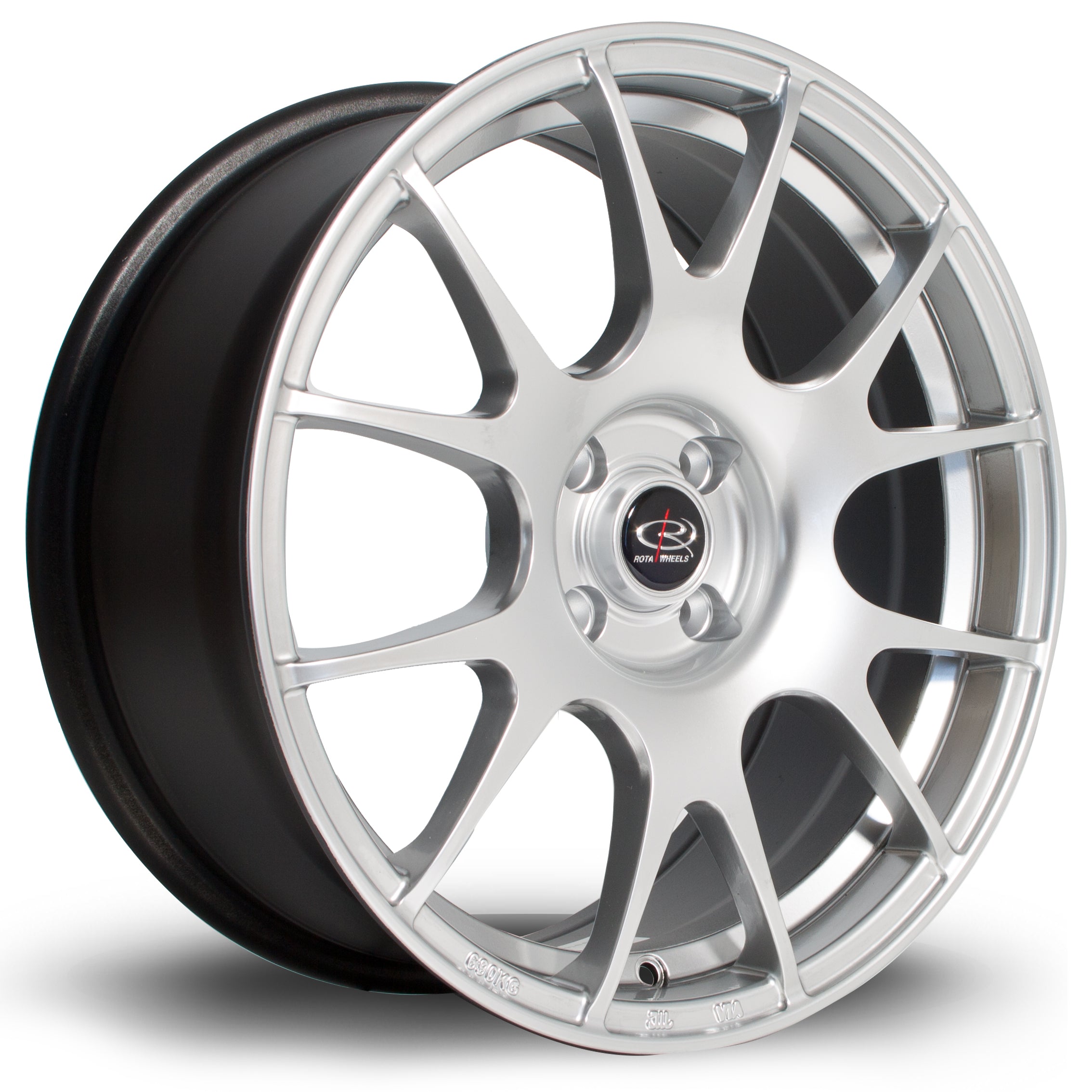 Rota Blitz, 17 x 8 inch, 5100 PCD, ET35 in Hyper Silver Single Rim - Rotashop