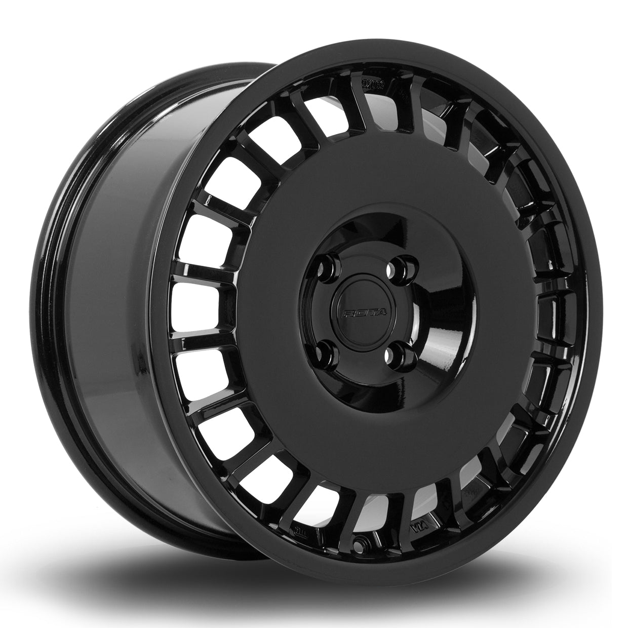 Rota D154,  17 x 8 inch, 4108 PCD,ET42 in Black Single Rim