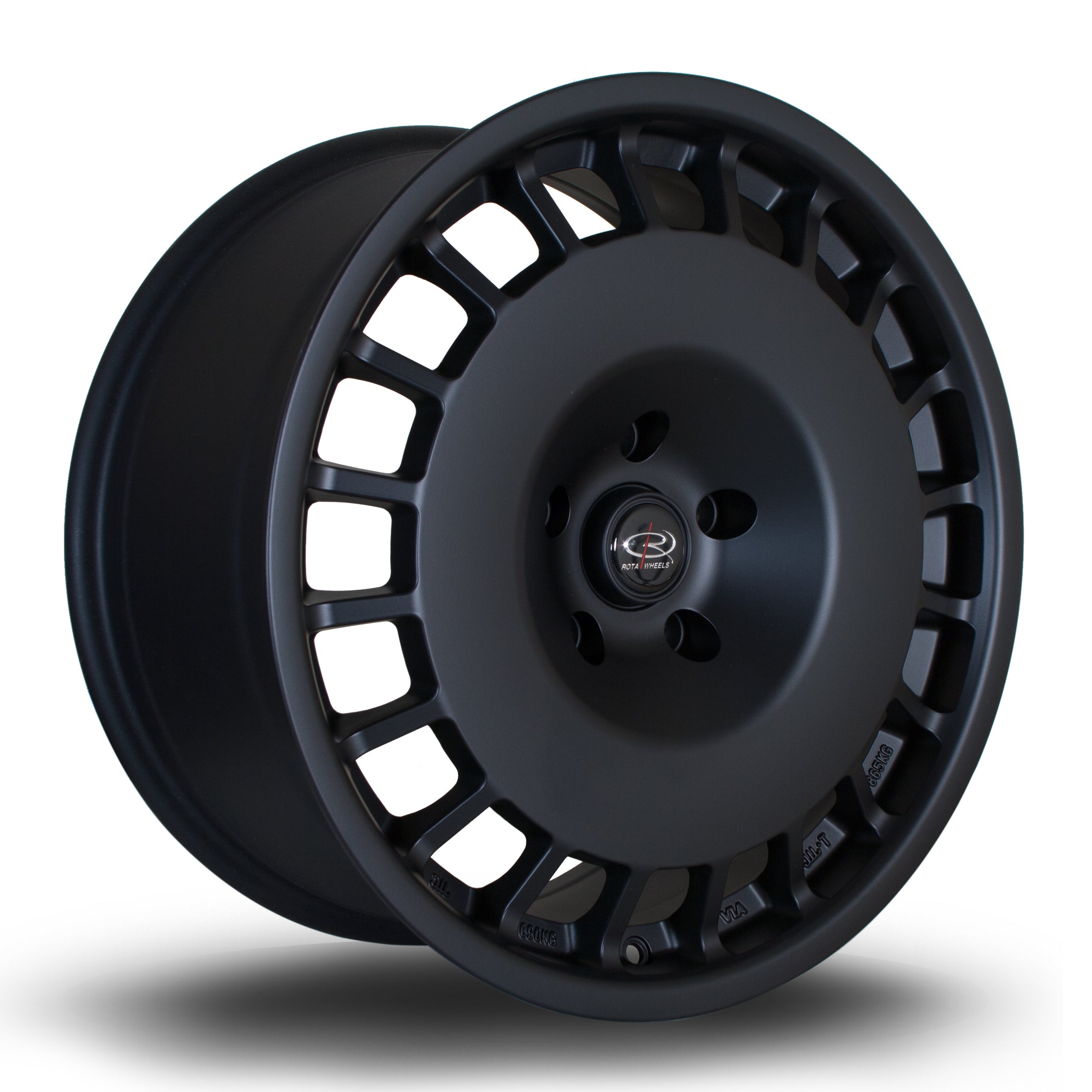 Rota D154, 18 x 8.5 inch, 5120 PCD, ET35 in Flat Black Single Rim - Rotashop