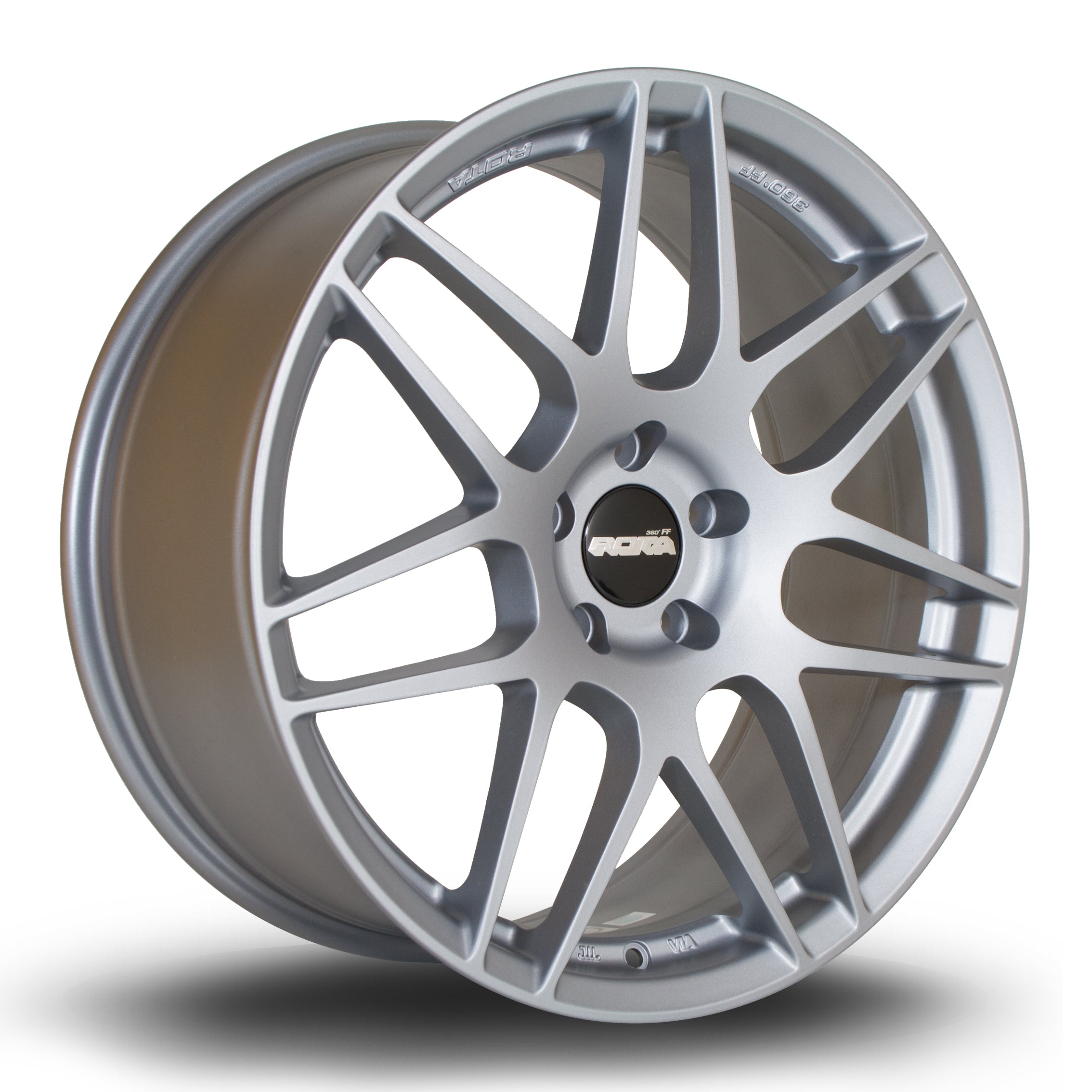 Rota FF01, 19 x 8.5 inch, 5120 PCD, ET33 Granite Silver - Rotashop