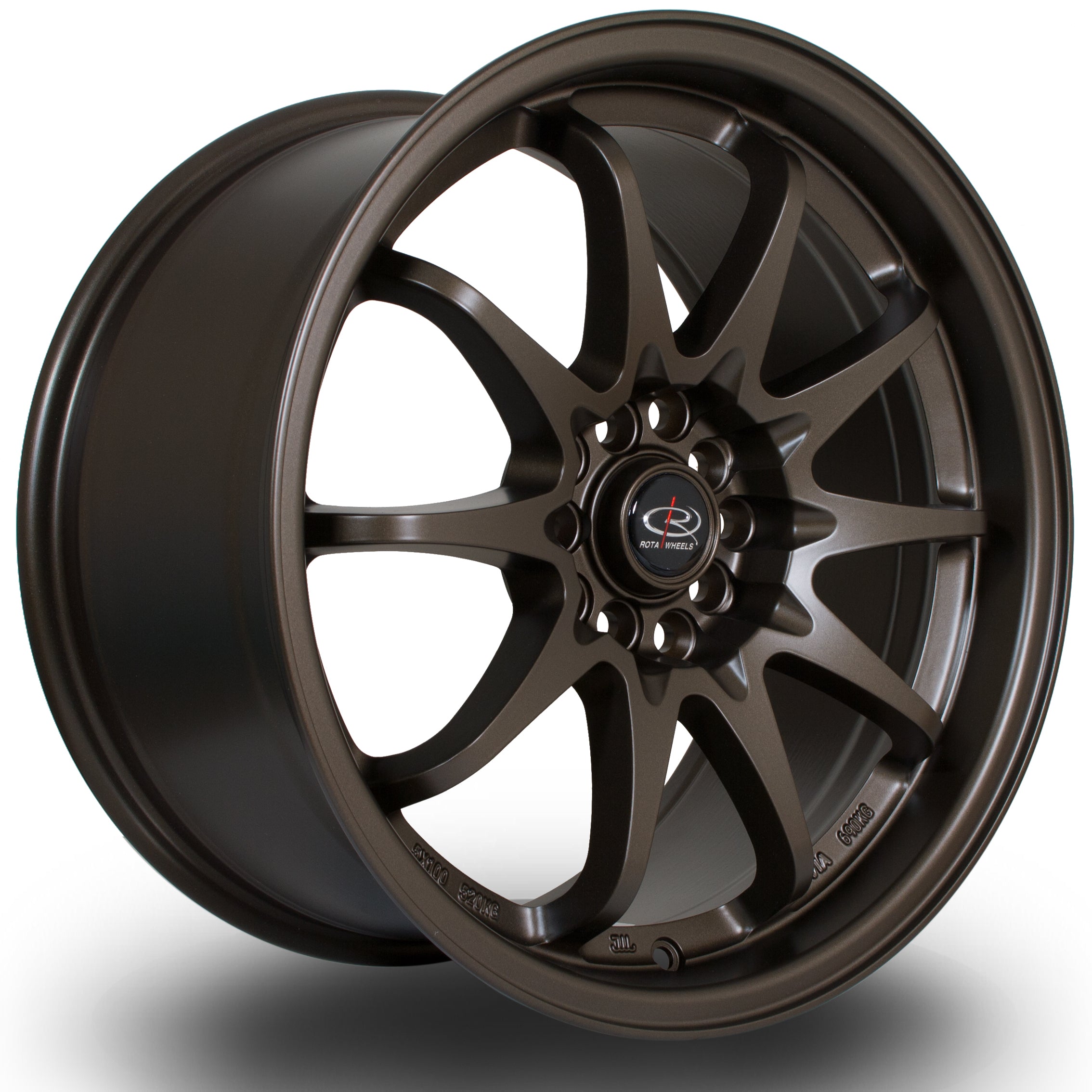 Rota Fight, 17 x 9 inch, 5100~5114 PCD, ET50 Matt Bronze Variant 3 - Rotashop