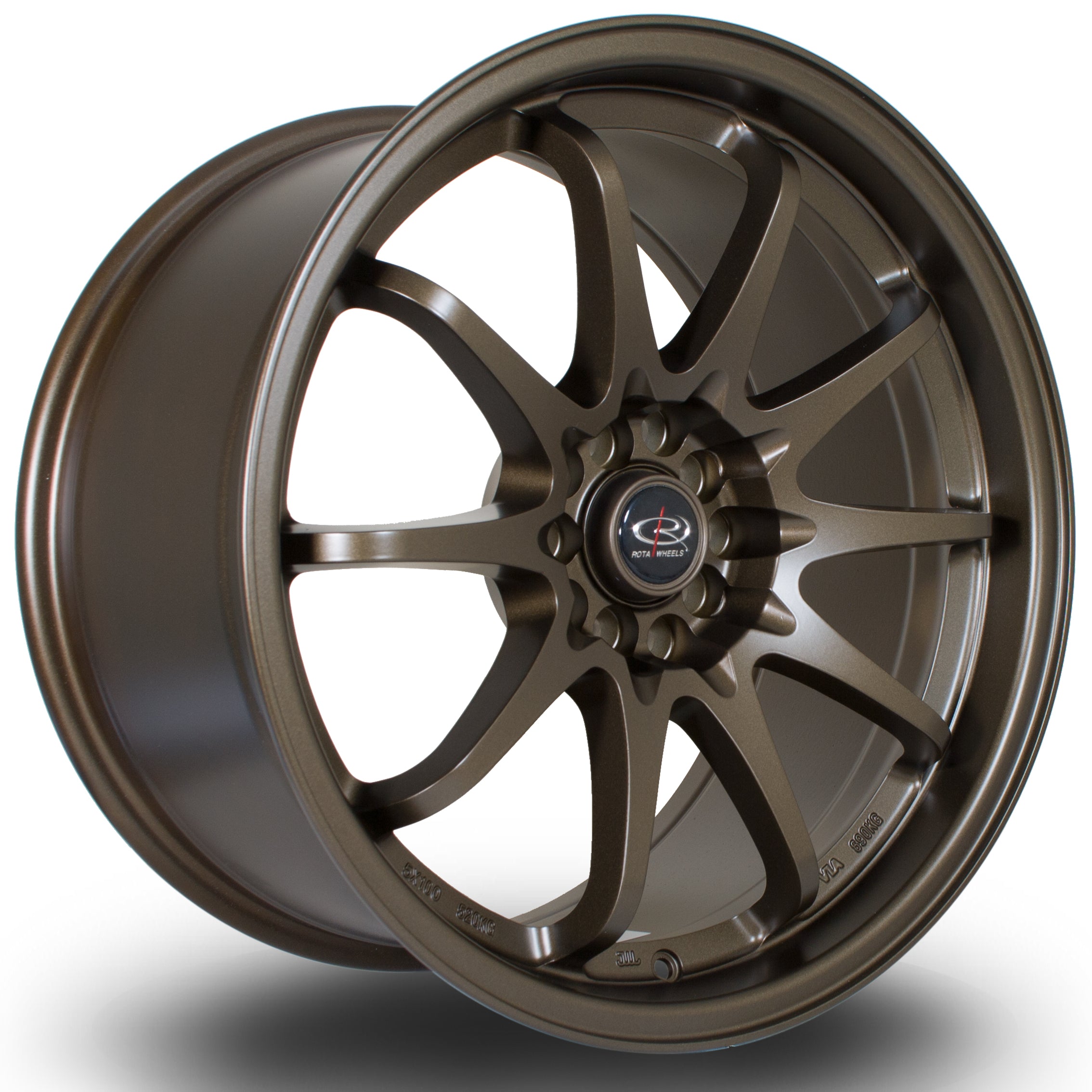 Rota Wheels Fight, 18 x 8.5 inch, 5100~5114 PCD, ET30 Matt Bronze Variant 3 - Rotashop