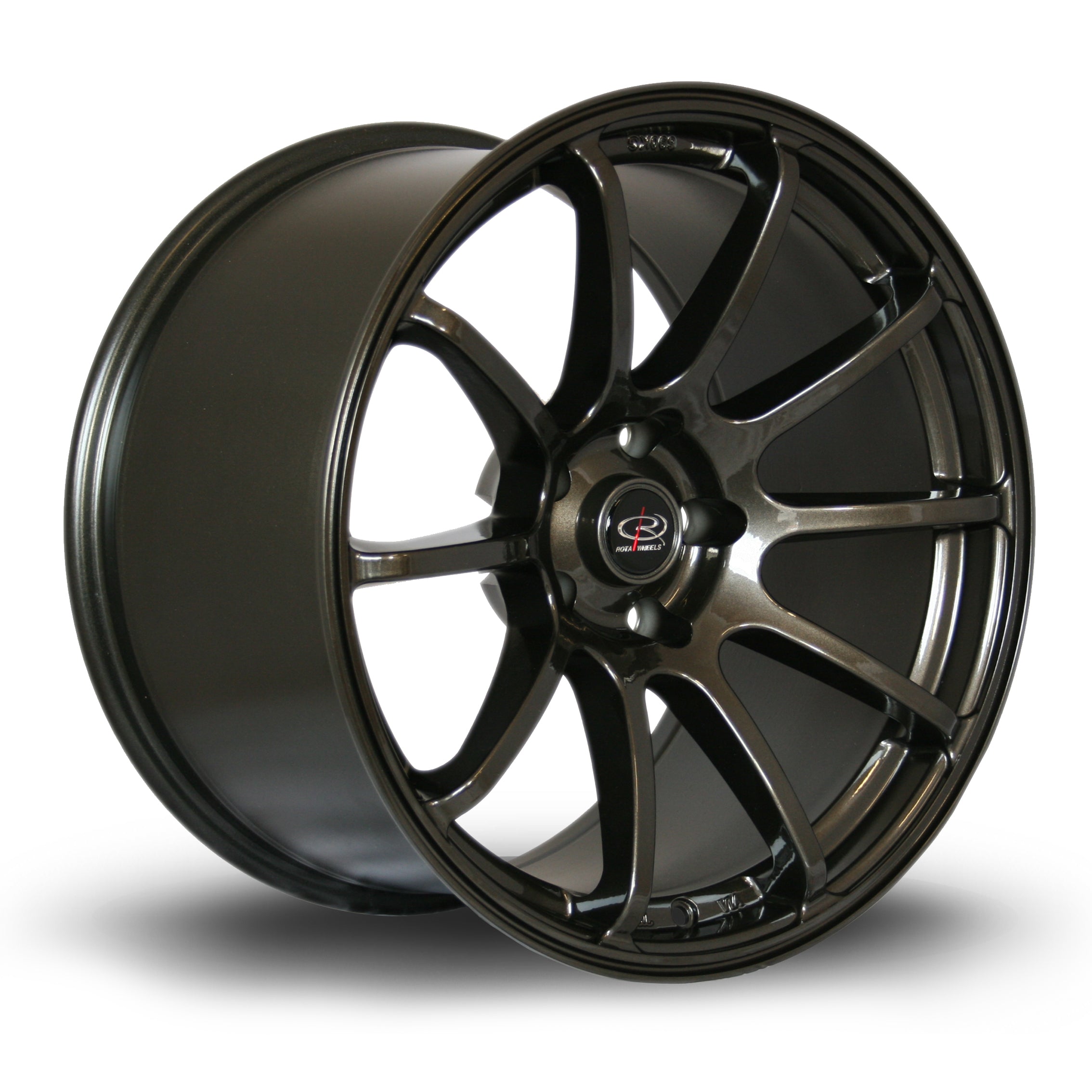 Rota Force, 18 x 10.5 inch, 5114 PCD, ET40 Gunmetal - Rotashop