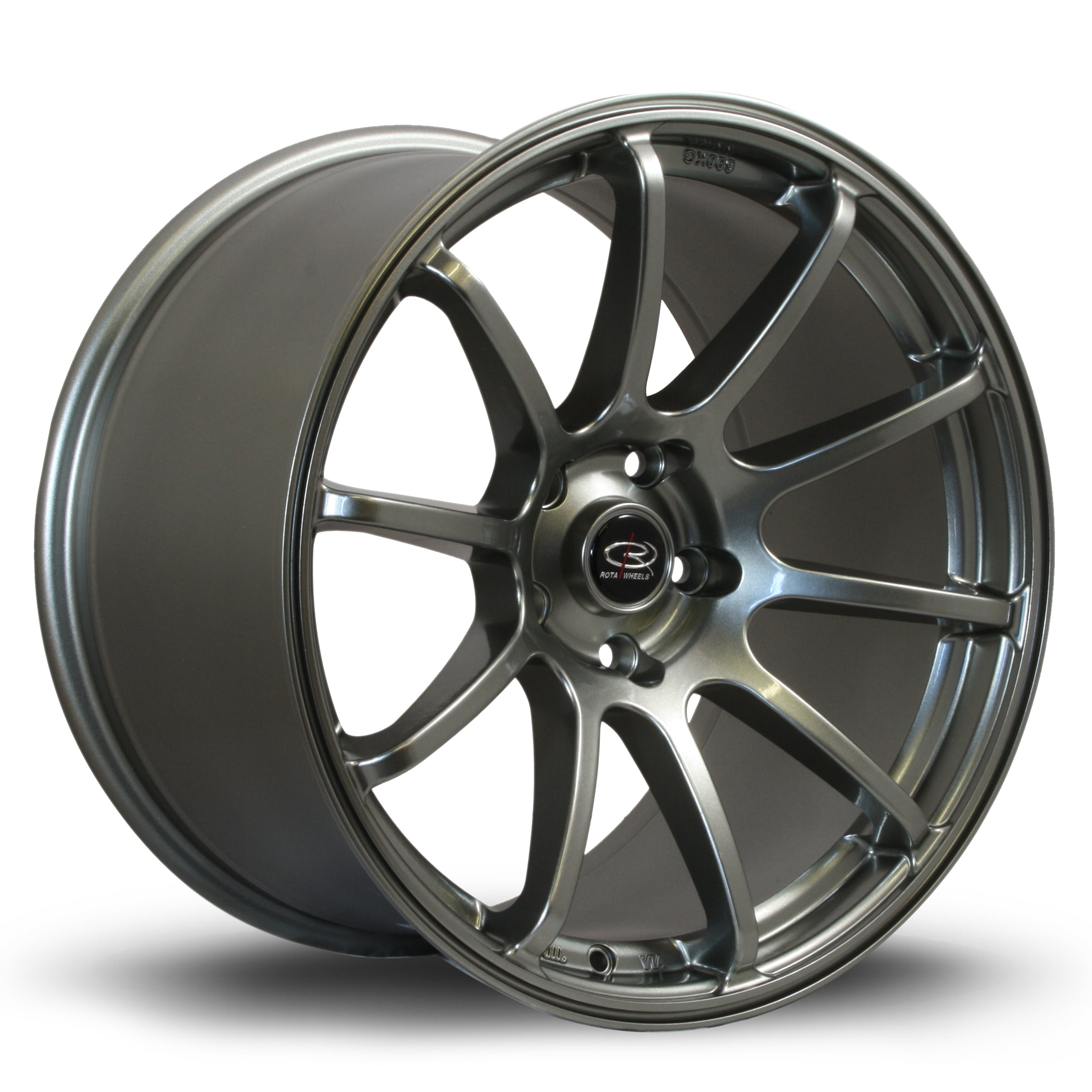 Rota Force, 18 x 10.5 inch, 5114 PCD, ET40 Steelgrey - Rotashop