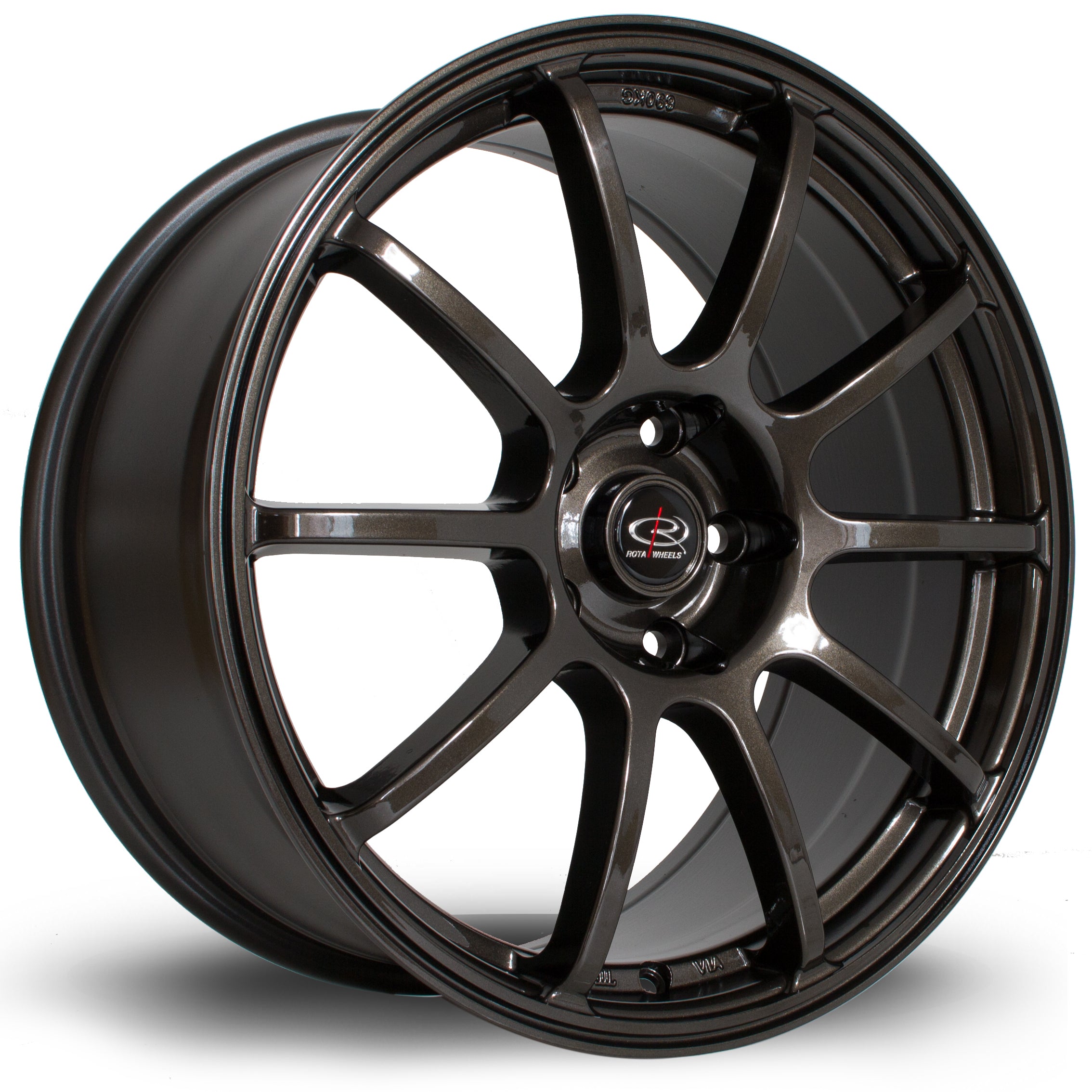 Rota Force, 18 x 8.5 inch, 5100 PCD, ET48 Gunmetal - Rotashop