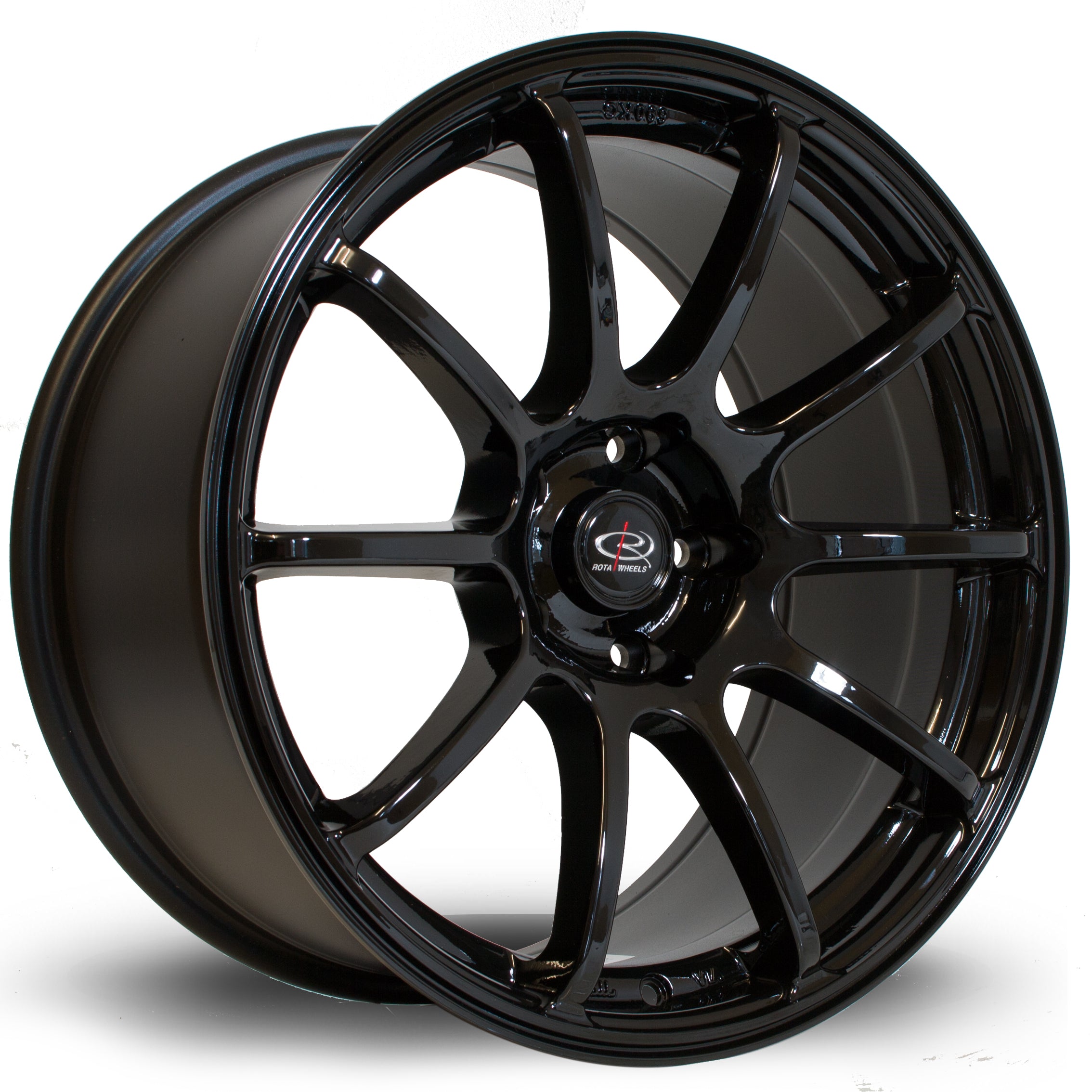 Rota Force, 18 x 9 inch, 5114 PCD, ET27 Black - Rotashop