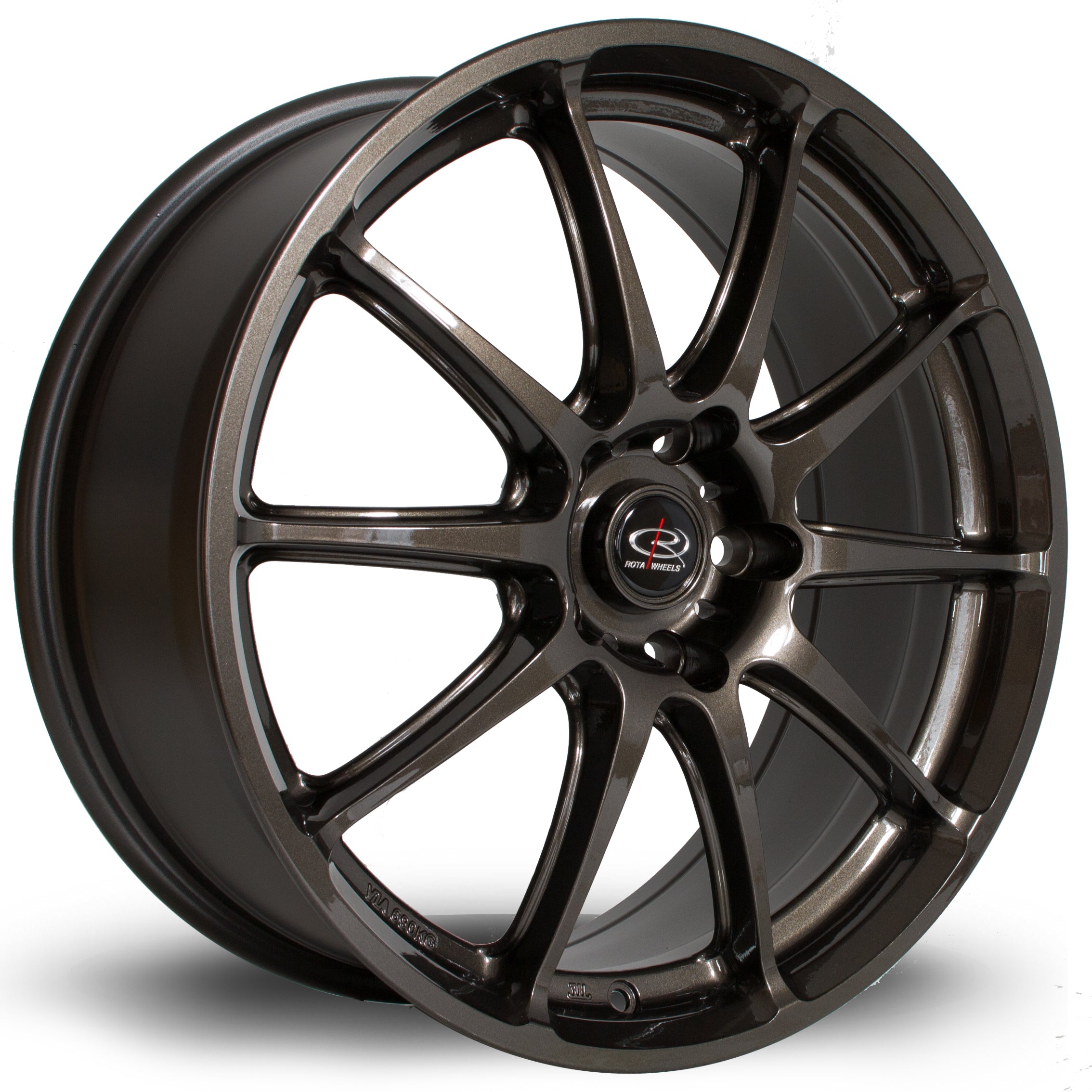 Rota Gra, 18 x 7.5 inch, 5100 PCD, ET48 Gunmetal - Rotashop
