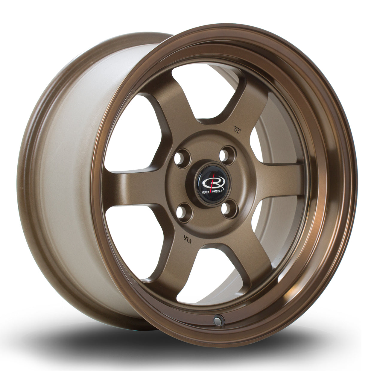 Rota Grid-V,  15 x 7 inch, 4100 PCD,ET20 in SPBronze Single Rim