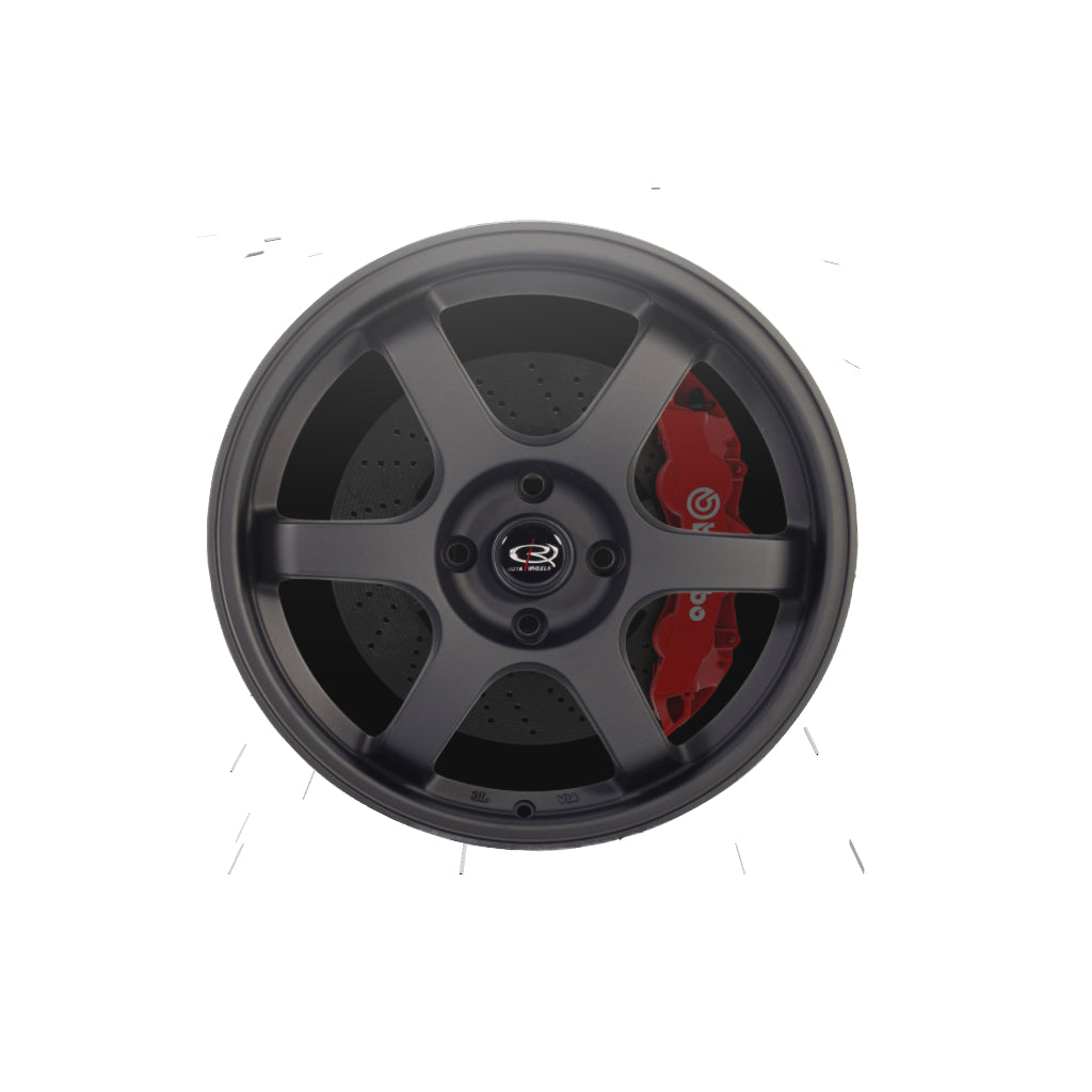 Rota Grid, 17 x 7.5 inch, 4100 PCD, ET45 Flat Black Variant 2