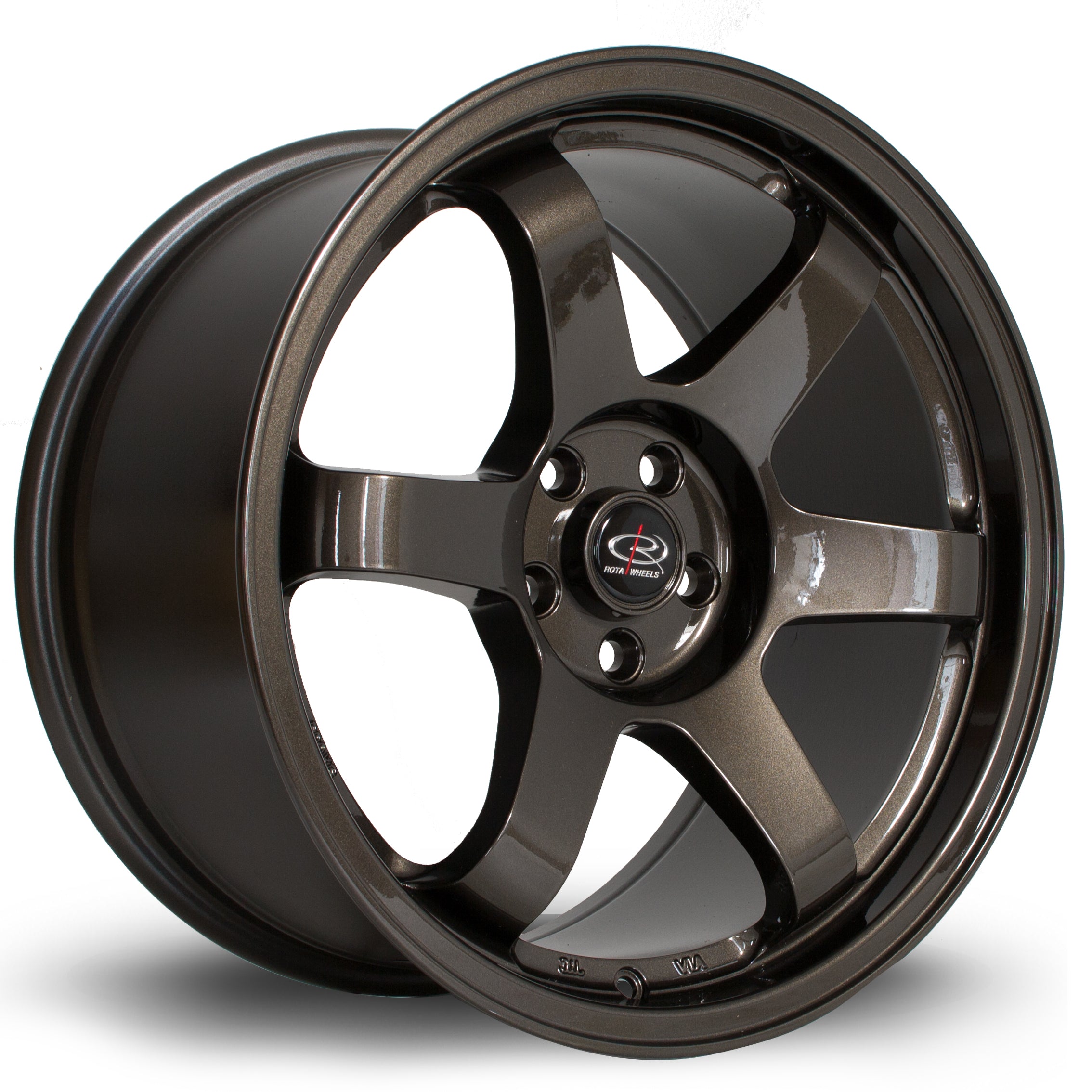 Rota Grid, 17 x 9 inch, 5100 PCD, ET30 Gunmetal - Rotashop