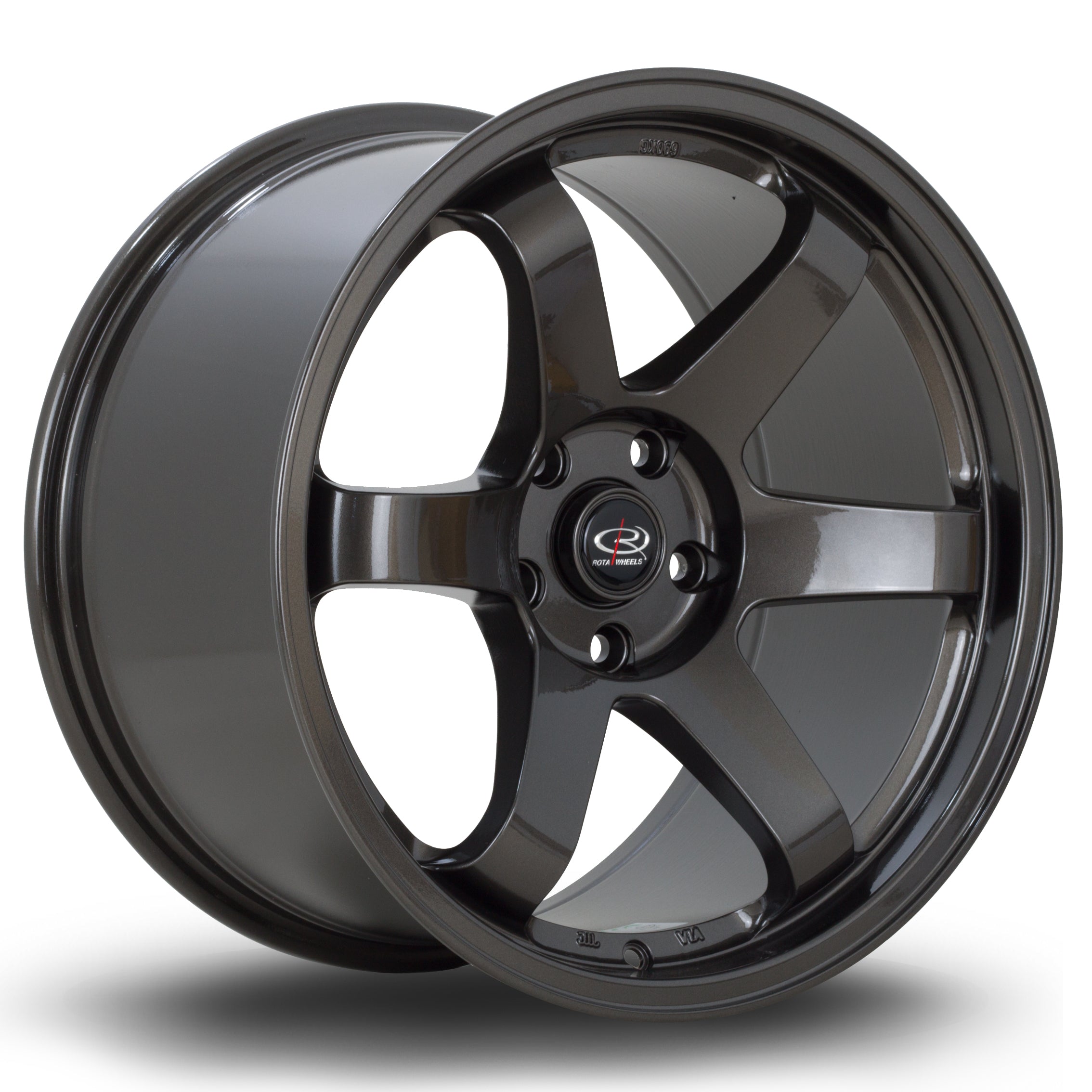 Rota Grid,  18 x 10 inch, 5114 PCD,ET35 in Gunmetal Single Rim