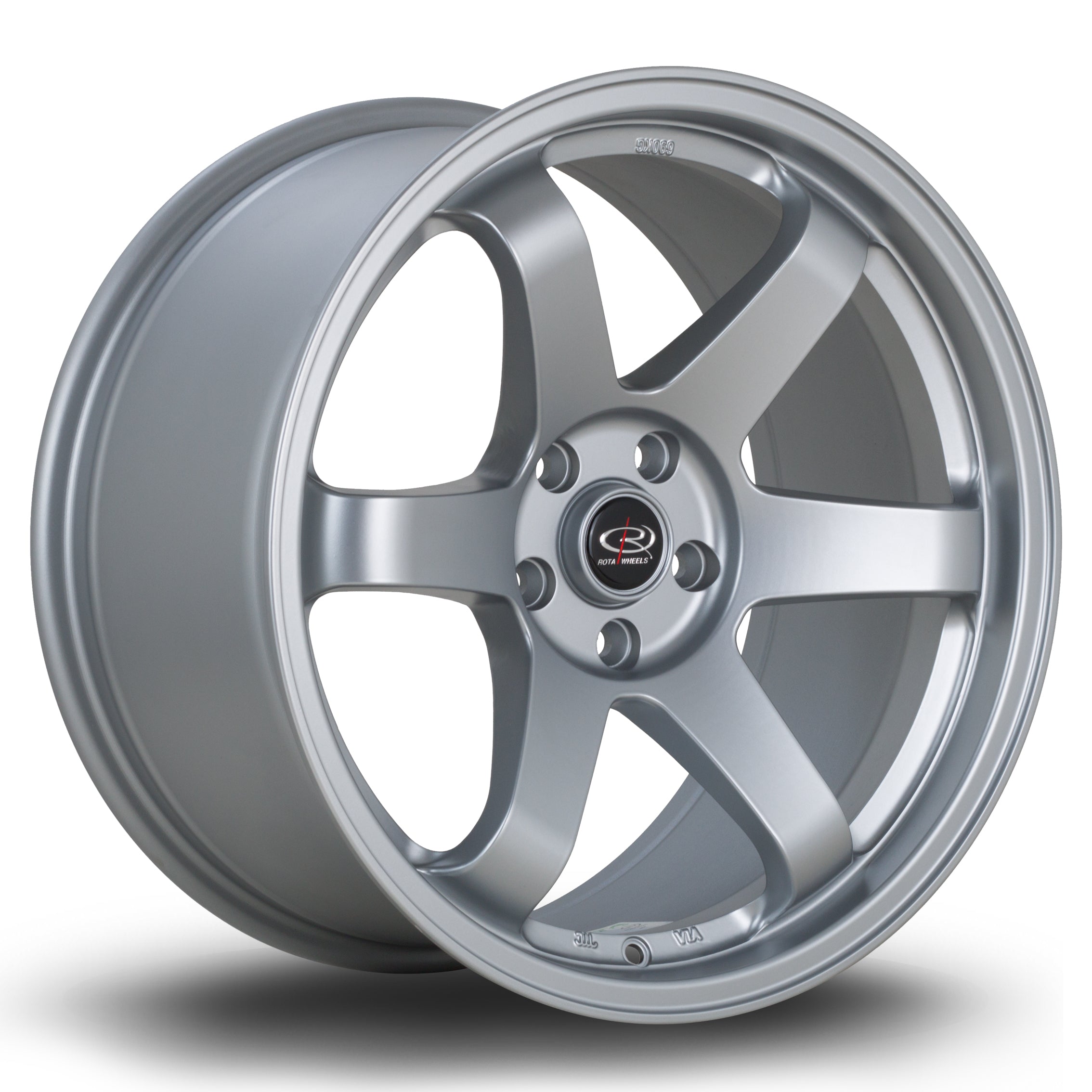 Rota Grid,  18 x 9.5 inch, 5108 PCD,ET35 in GSilver Single Rim