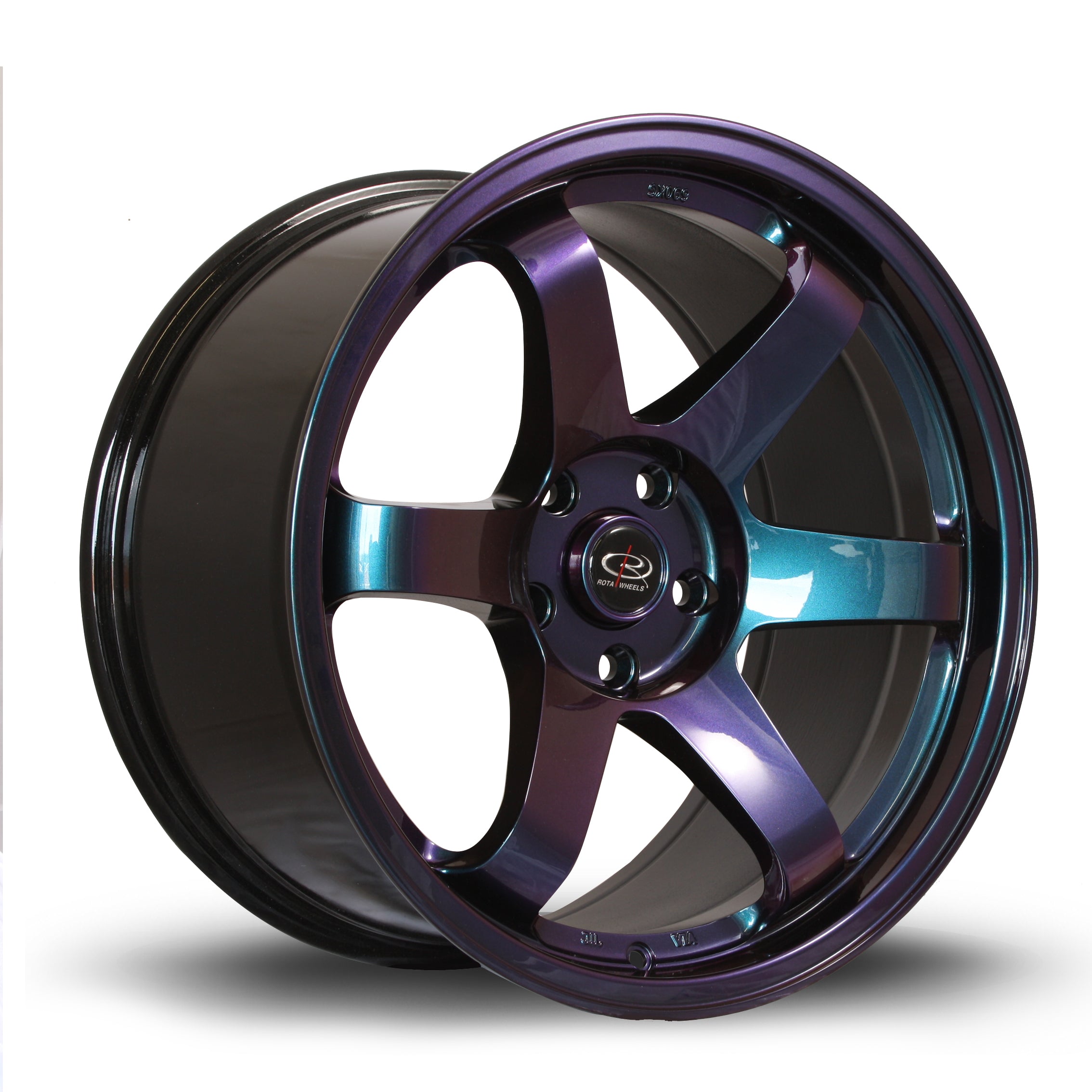 Rota Grid, 18 x 9.5 inch, 5100 PCD, ET38 Neo Chrome - Rotashop