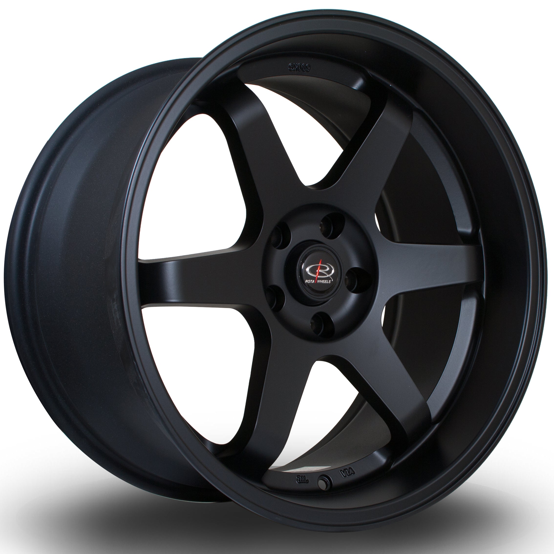 Rota Grid, 19 x 10 inch, 5112 PCD, ET25 Flat Black - Rotashop
