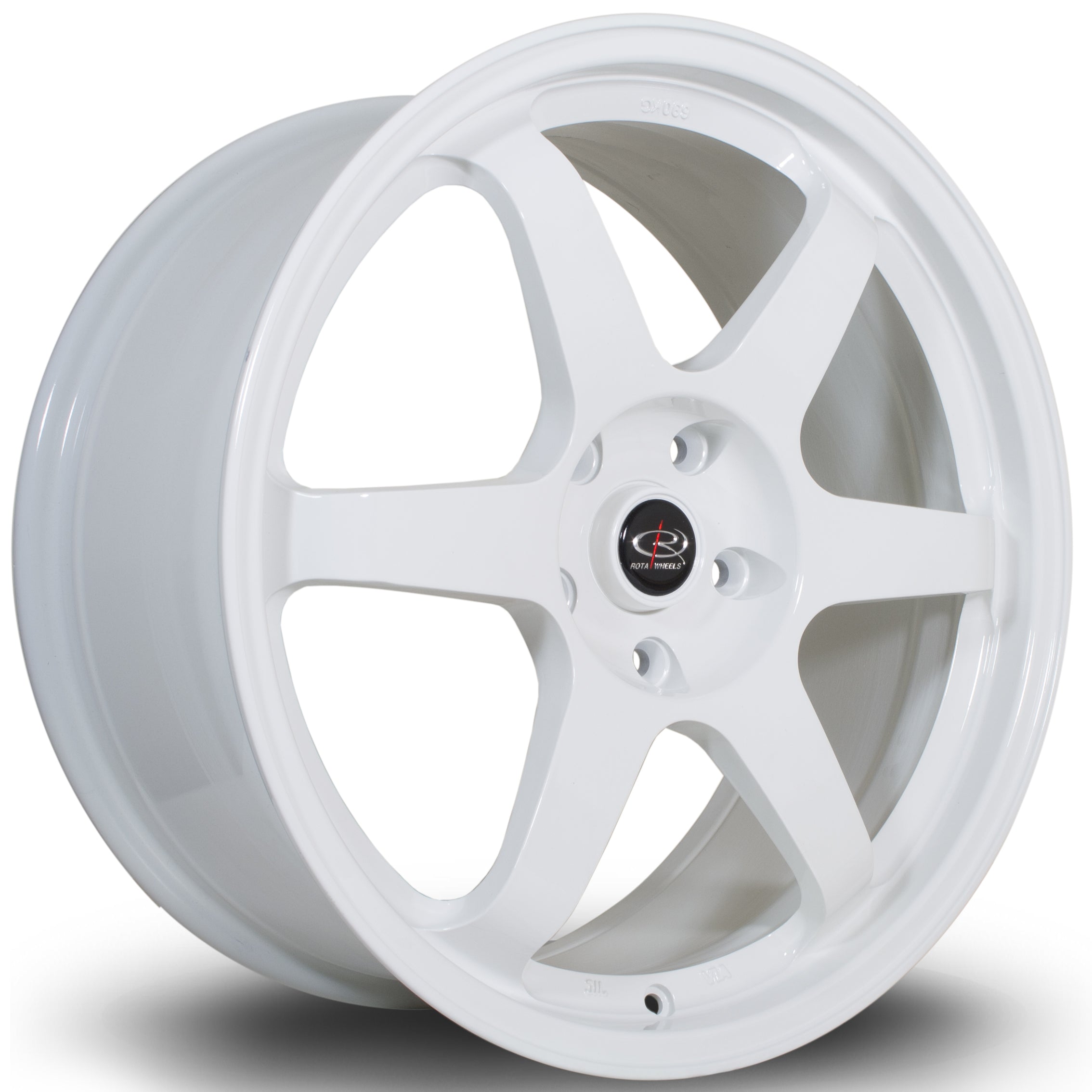 Rota Grid, 19 x 8.5 inch, 5120 PCD, ET48 White Civic Type R Only - Rotashop