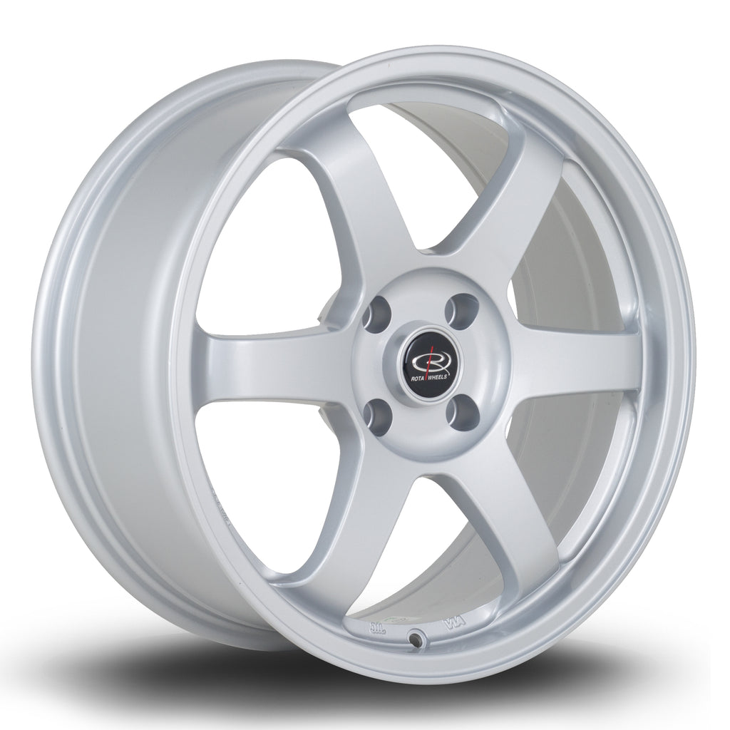 Rota GRID, 17 x 7.5 inch,4X108 PCD,ET25, SILVER - Rotashop