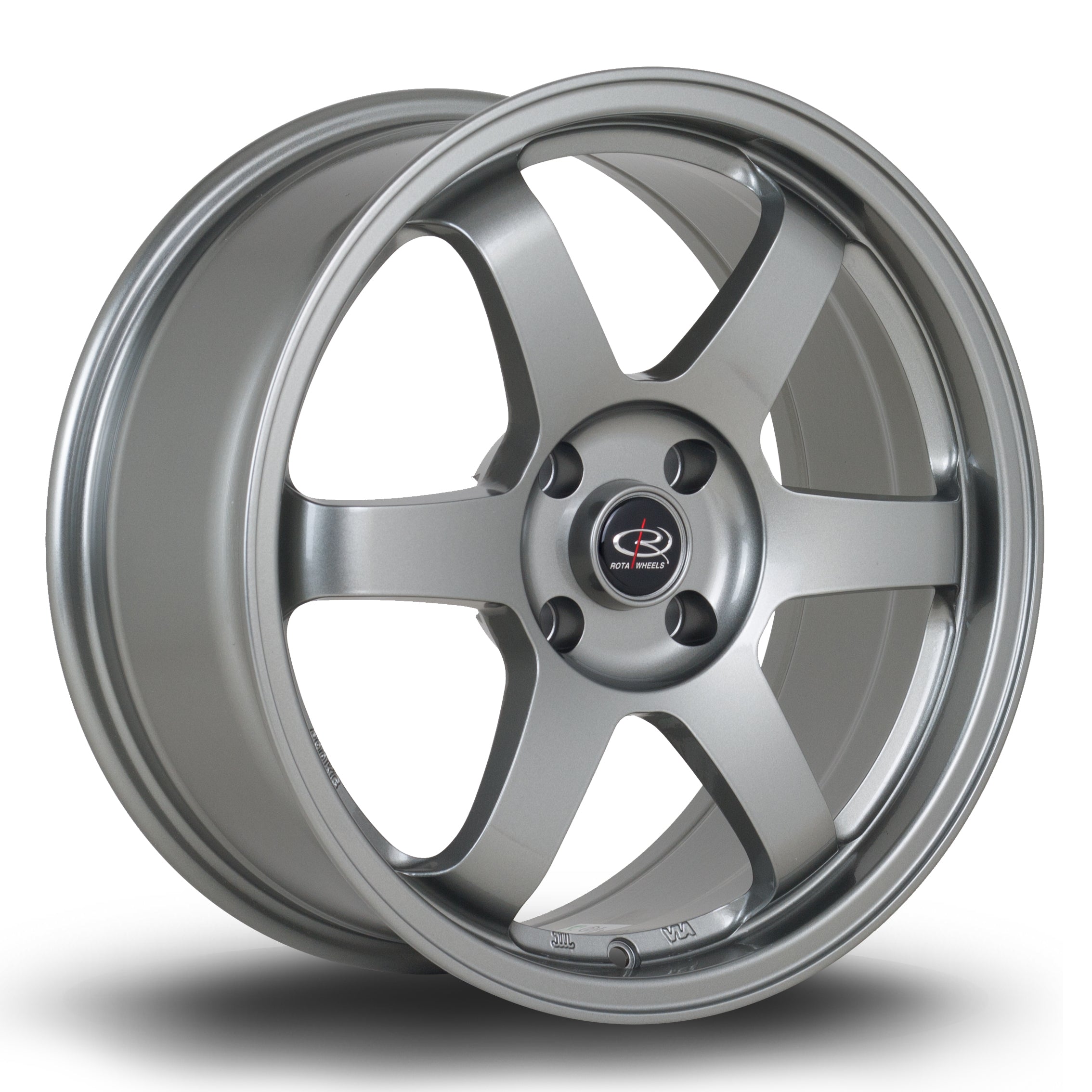 Rota GRID, 17 x 7.5 inch,4X108 PCD,ET25, STEEL GREY - Rotashop