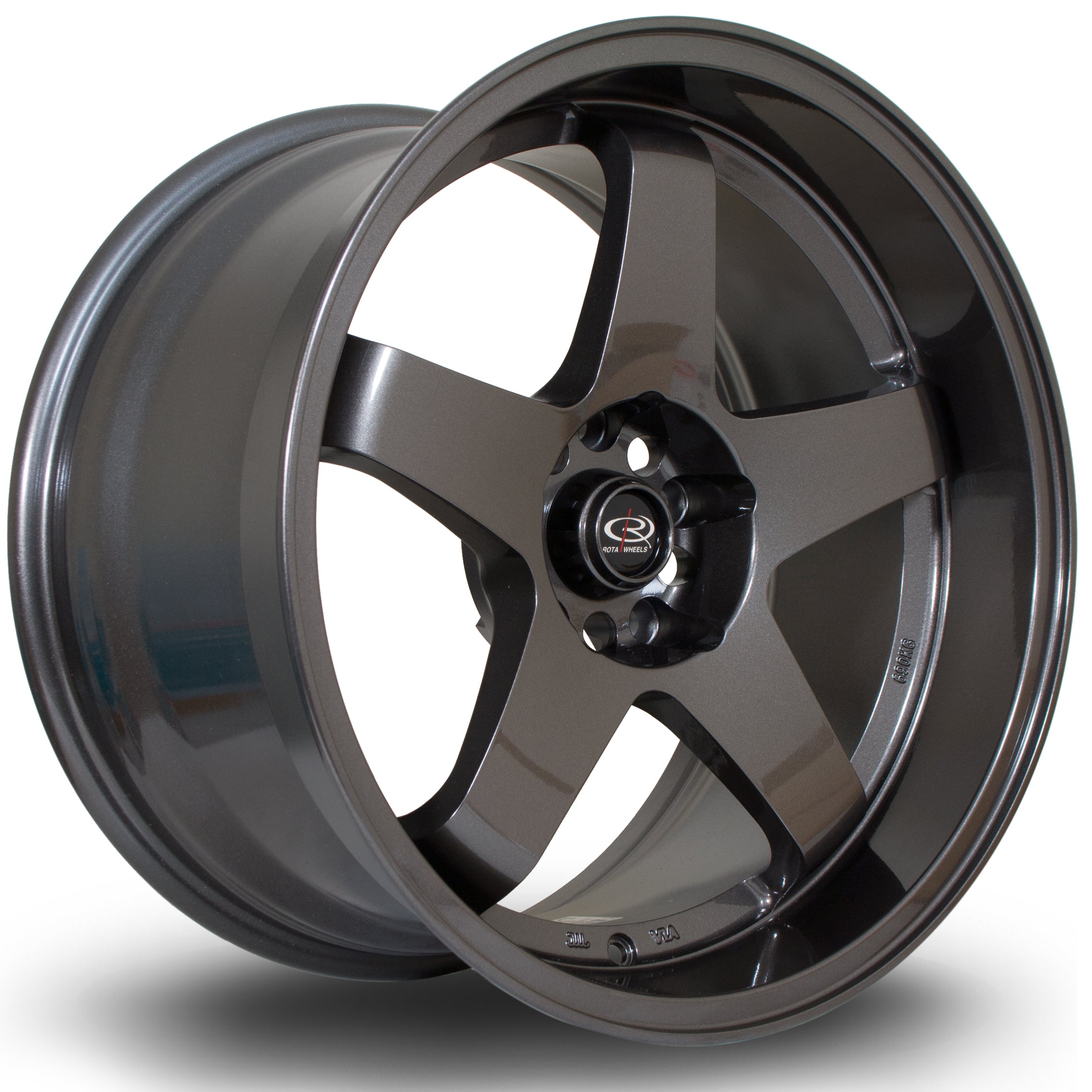 Rota GTR-D,  18 x 10 inch, 5114 PCD,ET12 in Gunmetal Single Rim