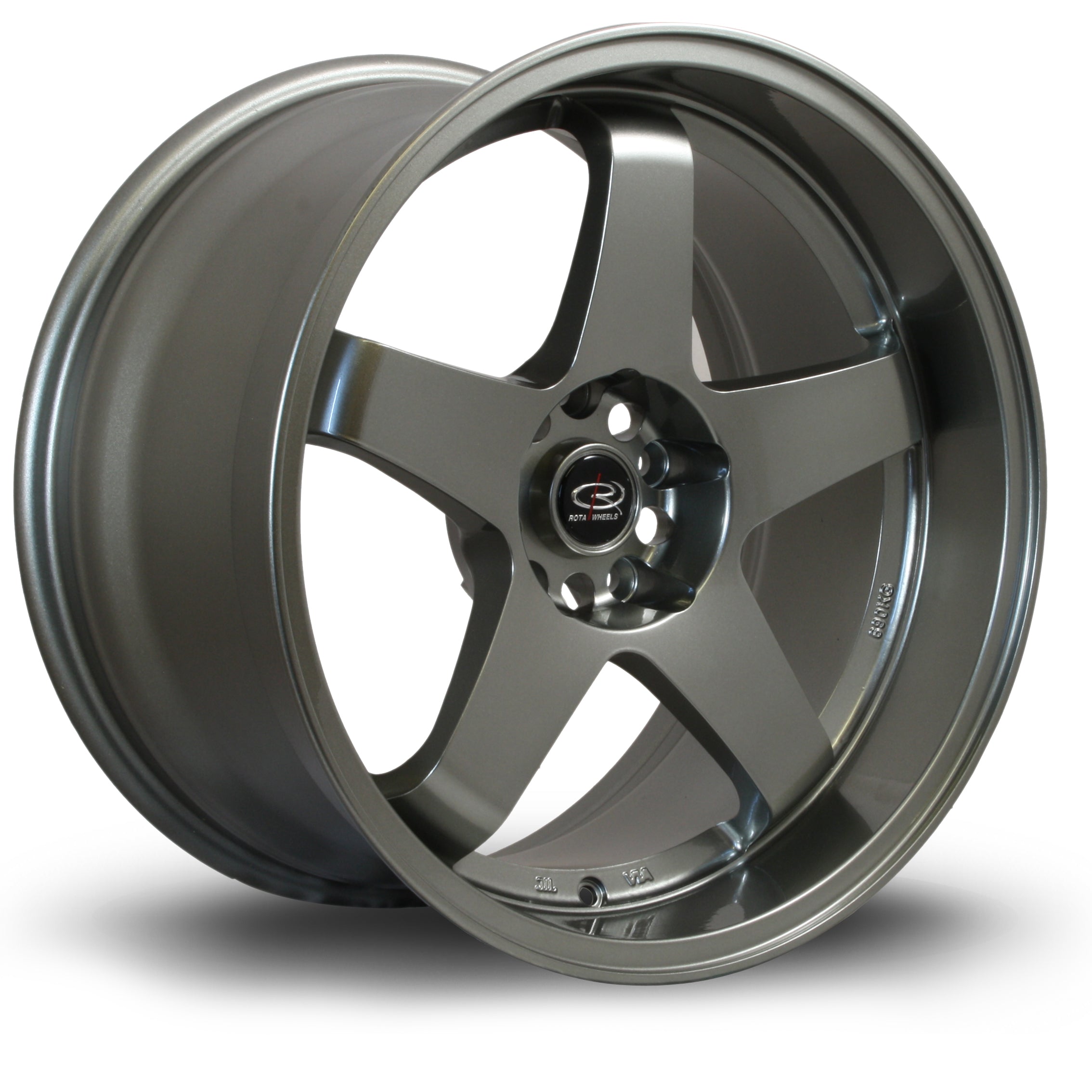 Rota GTR-D, 18 x 10 inch, 5114 PCD, ET12 in Steelgrey Single Rim - Rotashop