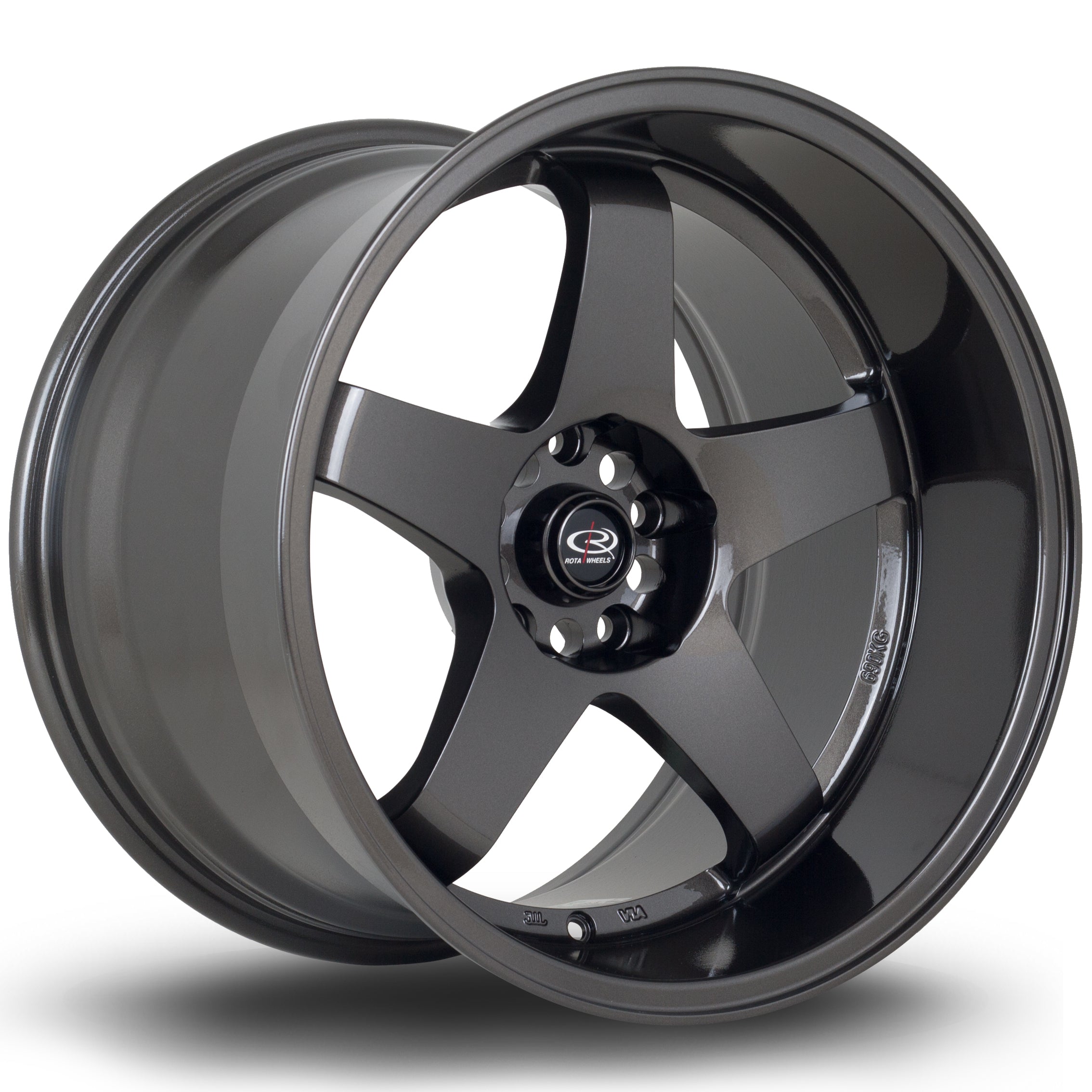 Rota GTR-D,  18 x 12 inch, 5114 PCD,ET20 in Gunmetal Single Rim