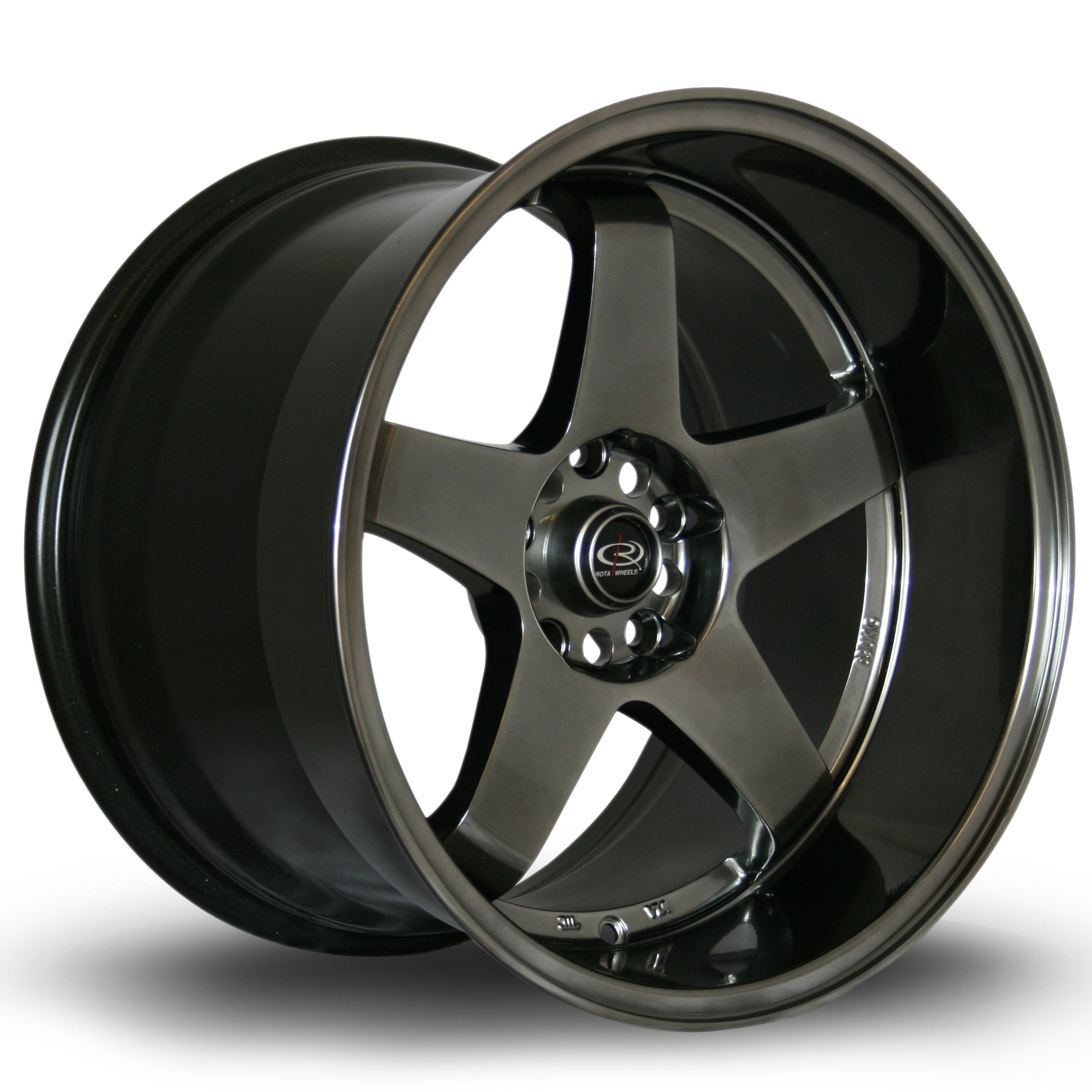 Rota GTR-D, 18 x 12 inch, 5114 PCD, ET20 in Hyper Black Single Rim - Rotashop