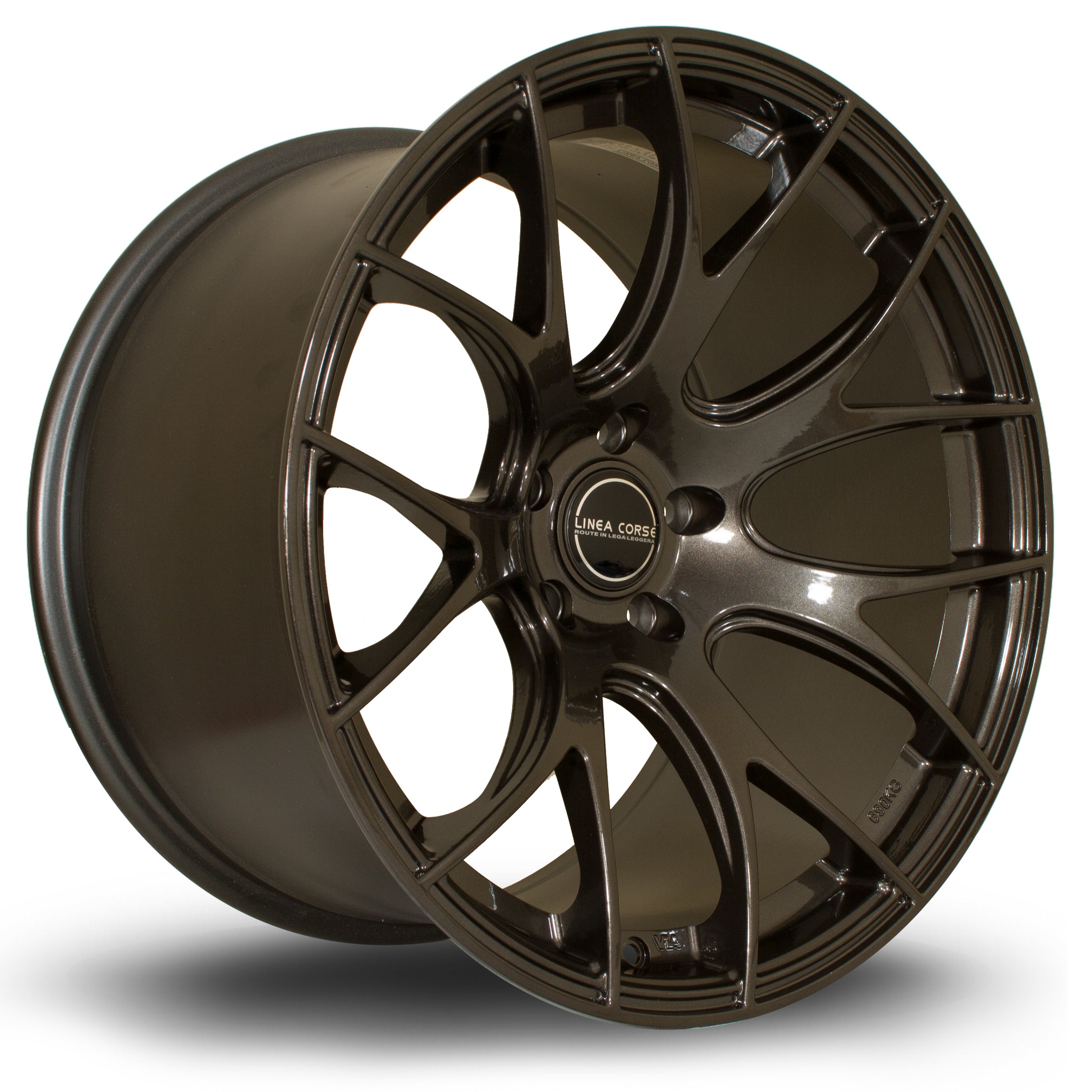 Linea Corse LC818, 19 x 11 inch, 5120 PCD, ET25 Gunmetal - Rotashop