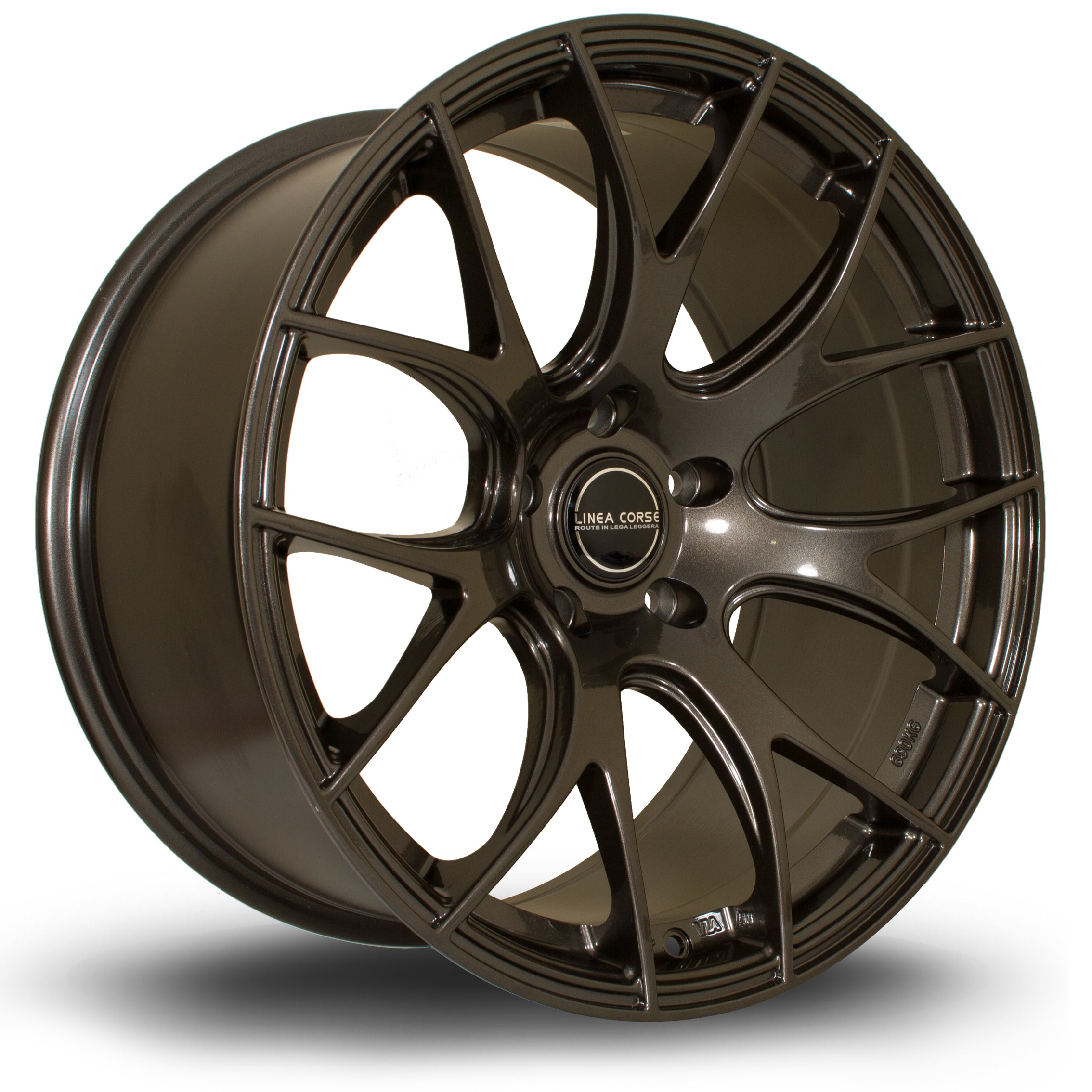 Linea Corse LC818, 19 x 9.5 inch, 5120 PCD, ET25 Gunmetal - Rotashop