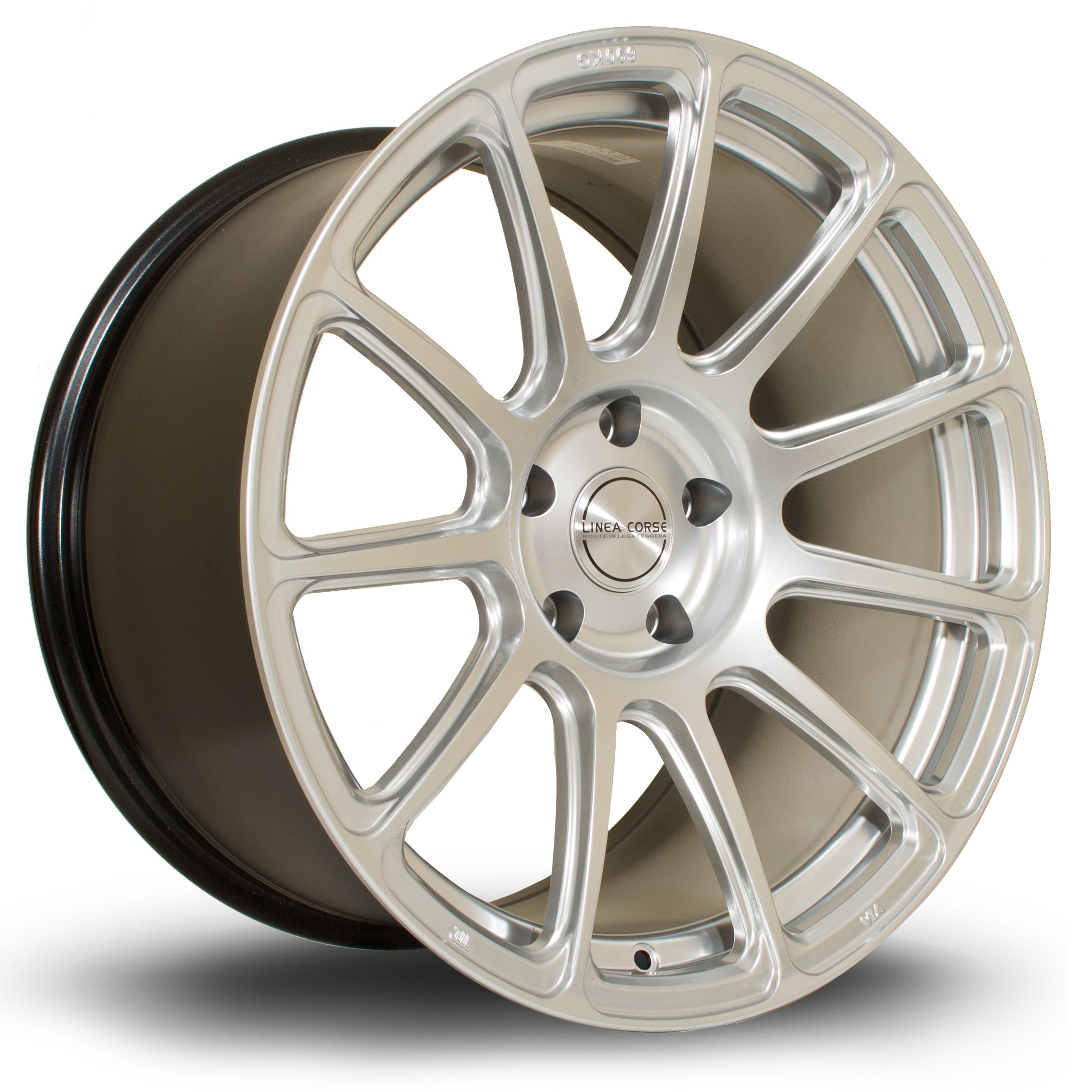 Linea Corse LC888, 19 x 10.5 inch, 5120 PCD, ET25 Hyper Silver - Rotashop
