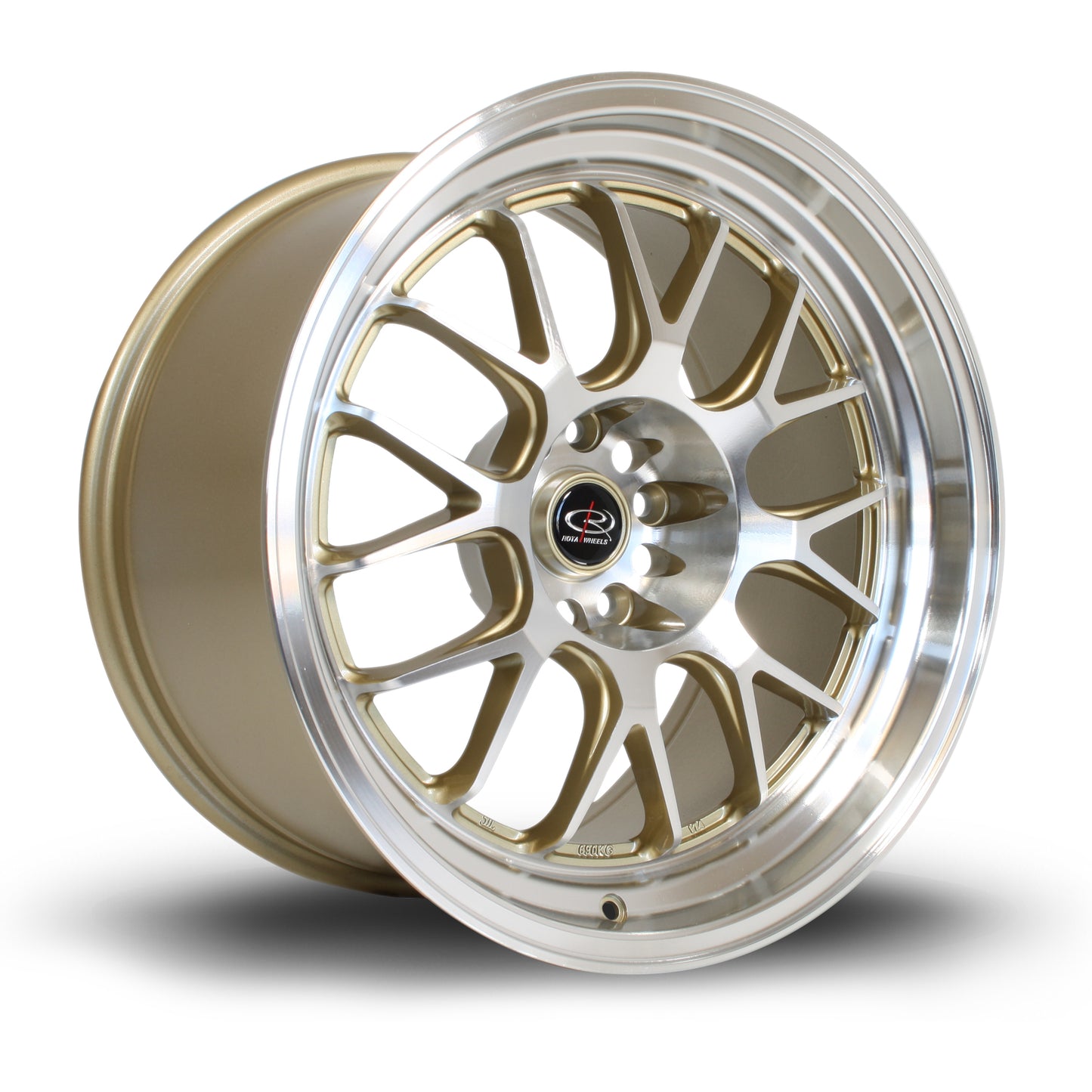 Rota MXR, 18 x 10 inch, 5114 PCD, ET12 Gold with Polished Face - Rotashop