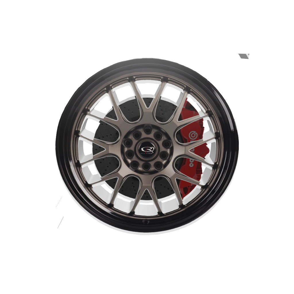 Rota Wheels MXR, 18 x 8.5 inch, 5114~5100 PCD, ET44 Flat Gunmetal with GLoss Black Lip