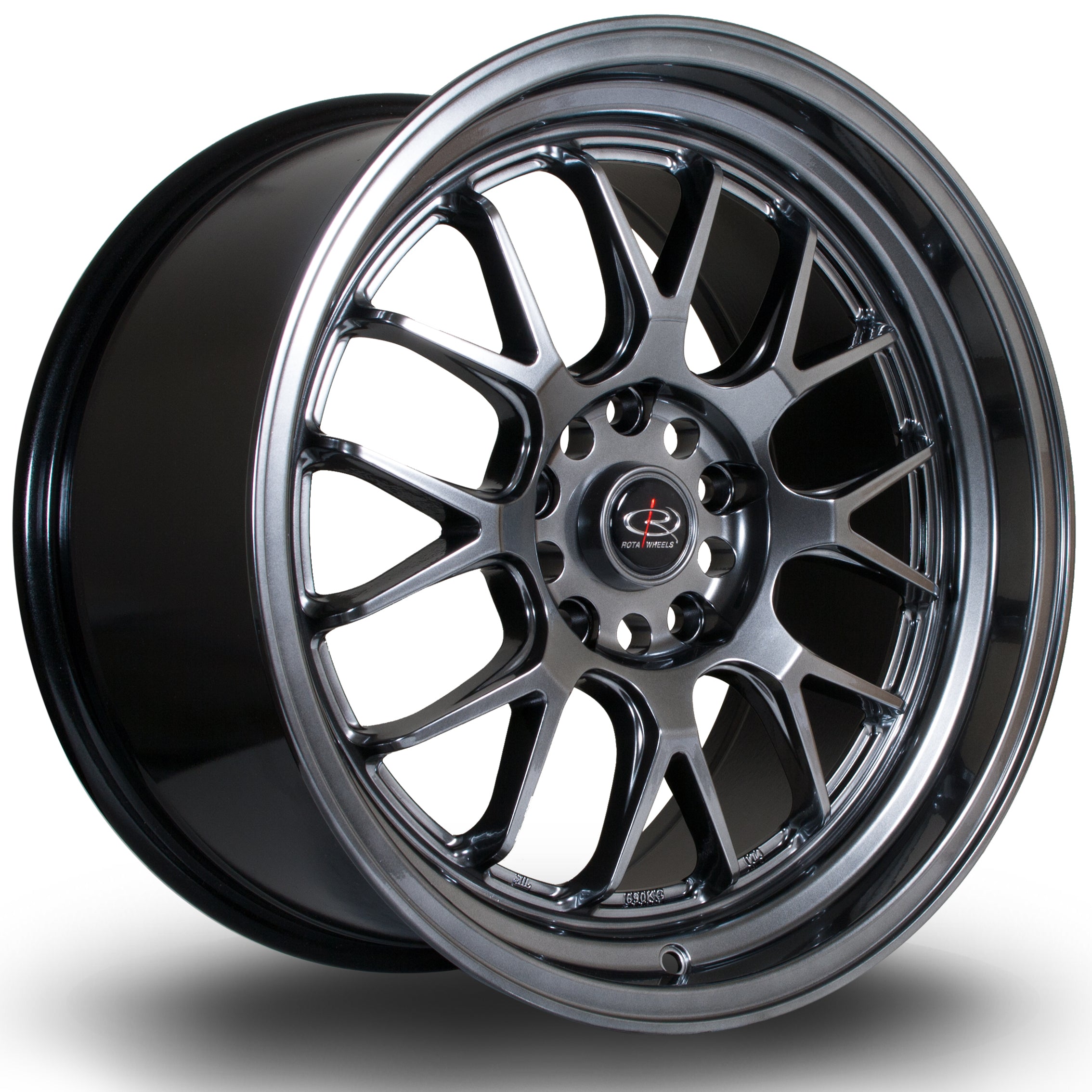 Rota MXR, 18 x 9.5 inch, 5120 PCD, ET45 Hyper Black - Rotashop