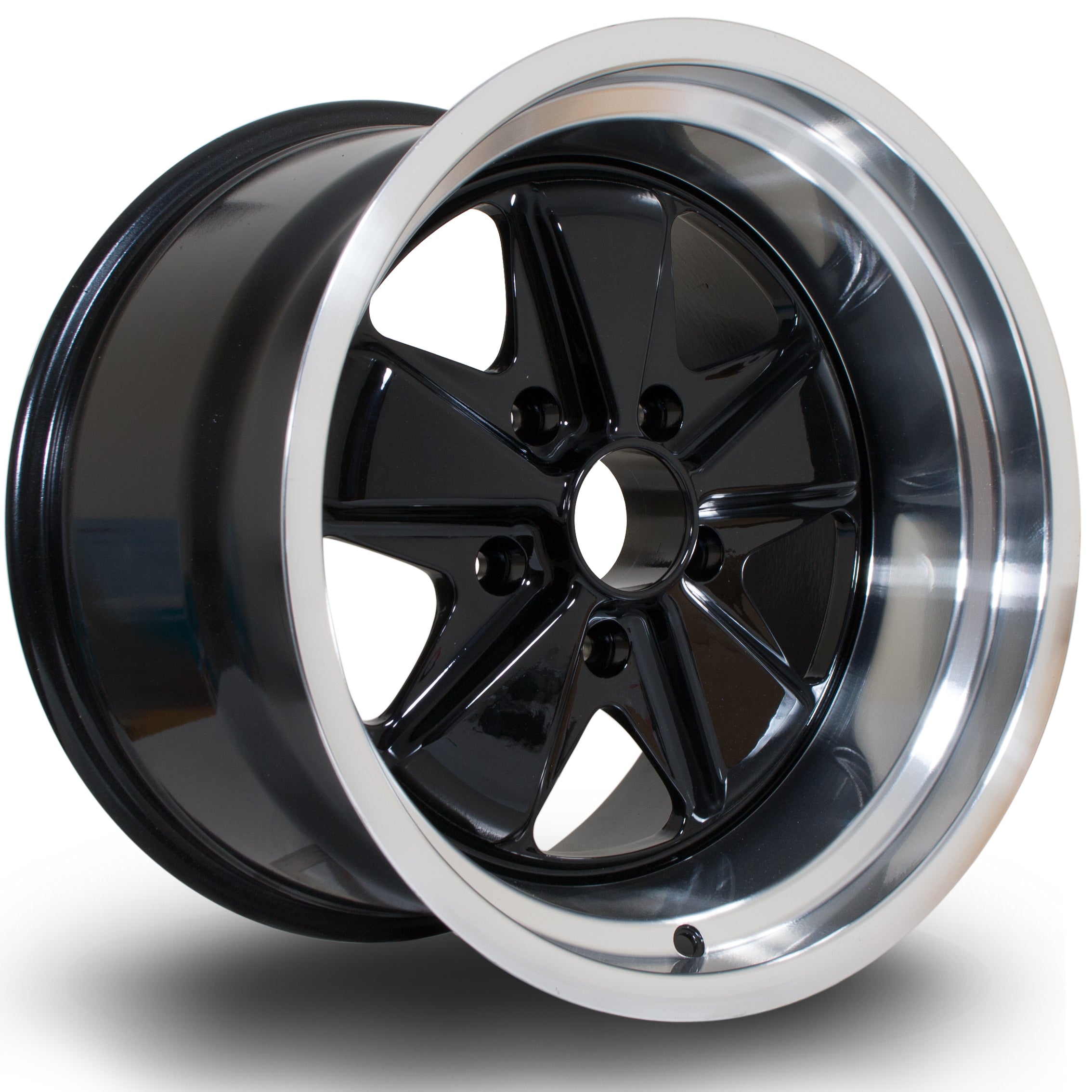 Linea Corse PSD, 17 x 11 inch, 5130 PCD, ET16 Black Polished Lip - Rotashop