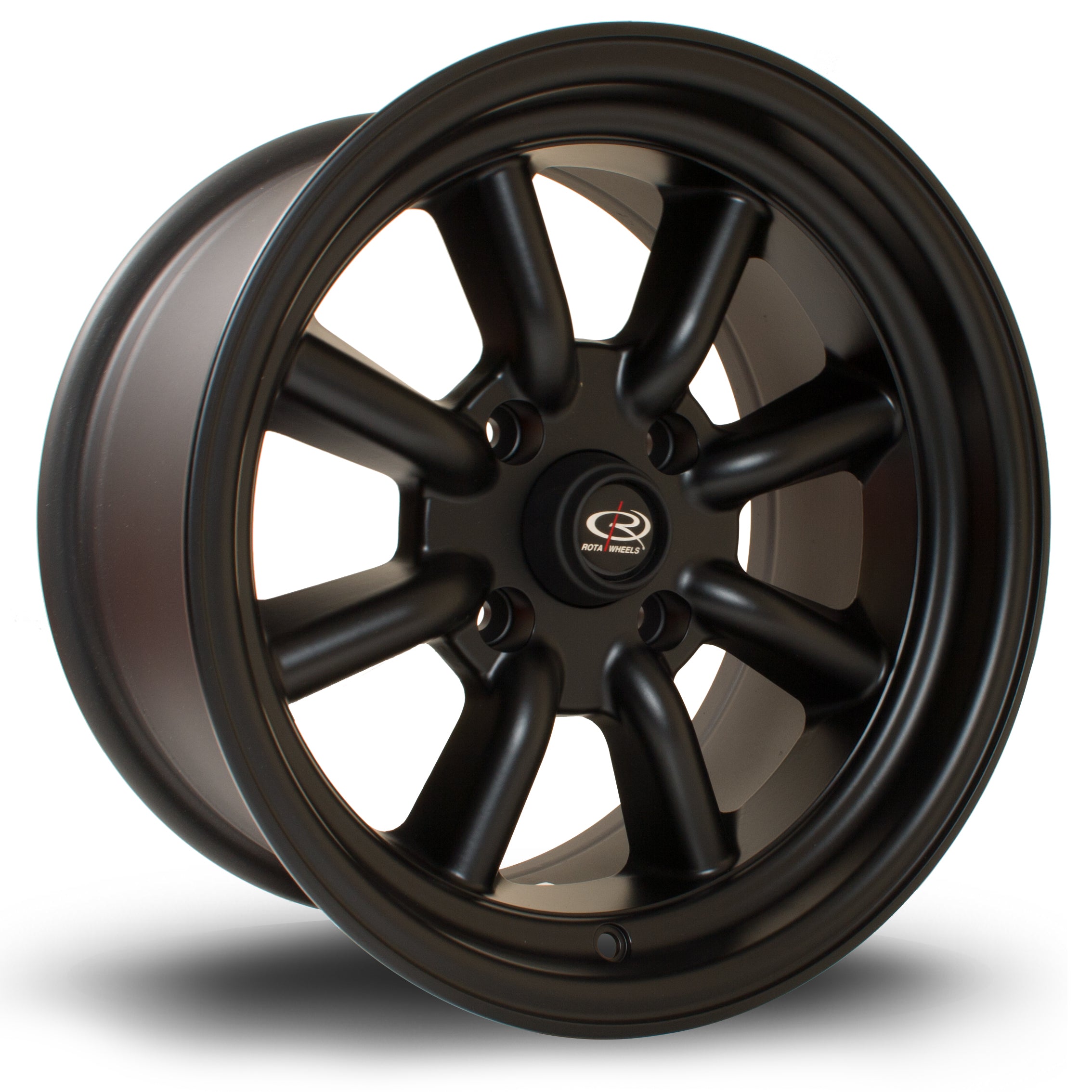 Rota RKR, 15 x 8 inch, 4108 PCD, ET0 Flat Black - Rotashop