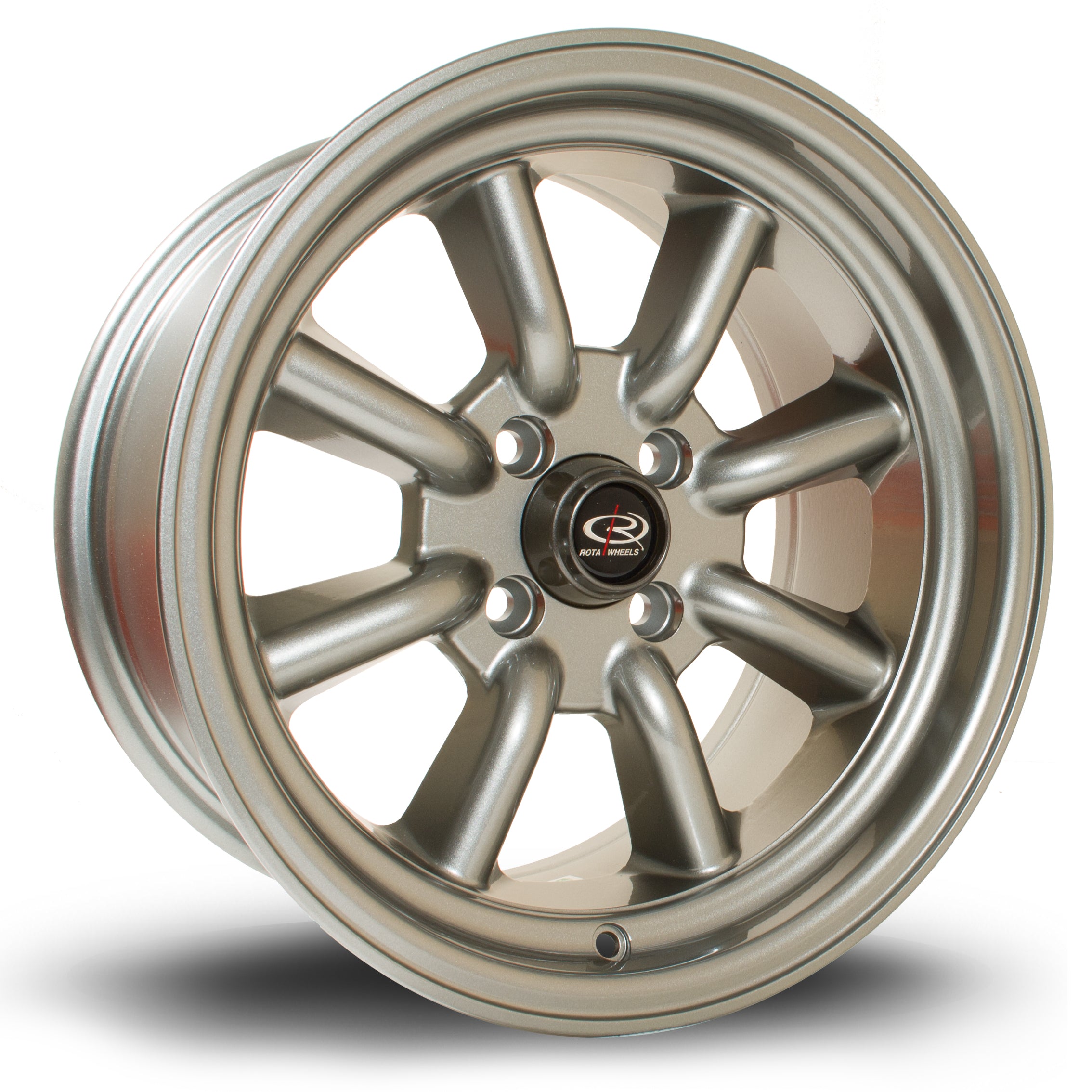 Rota RKR, 15 x 8 inch, 4100 PCD, ET0 Steelgrey - Rotashop