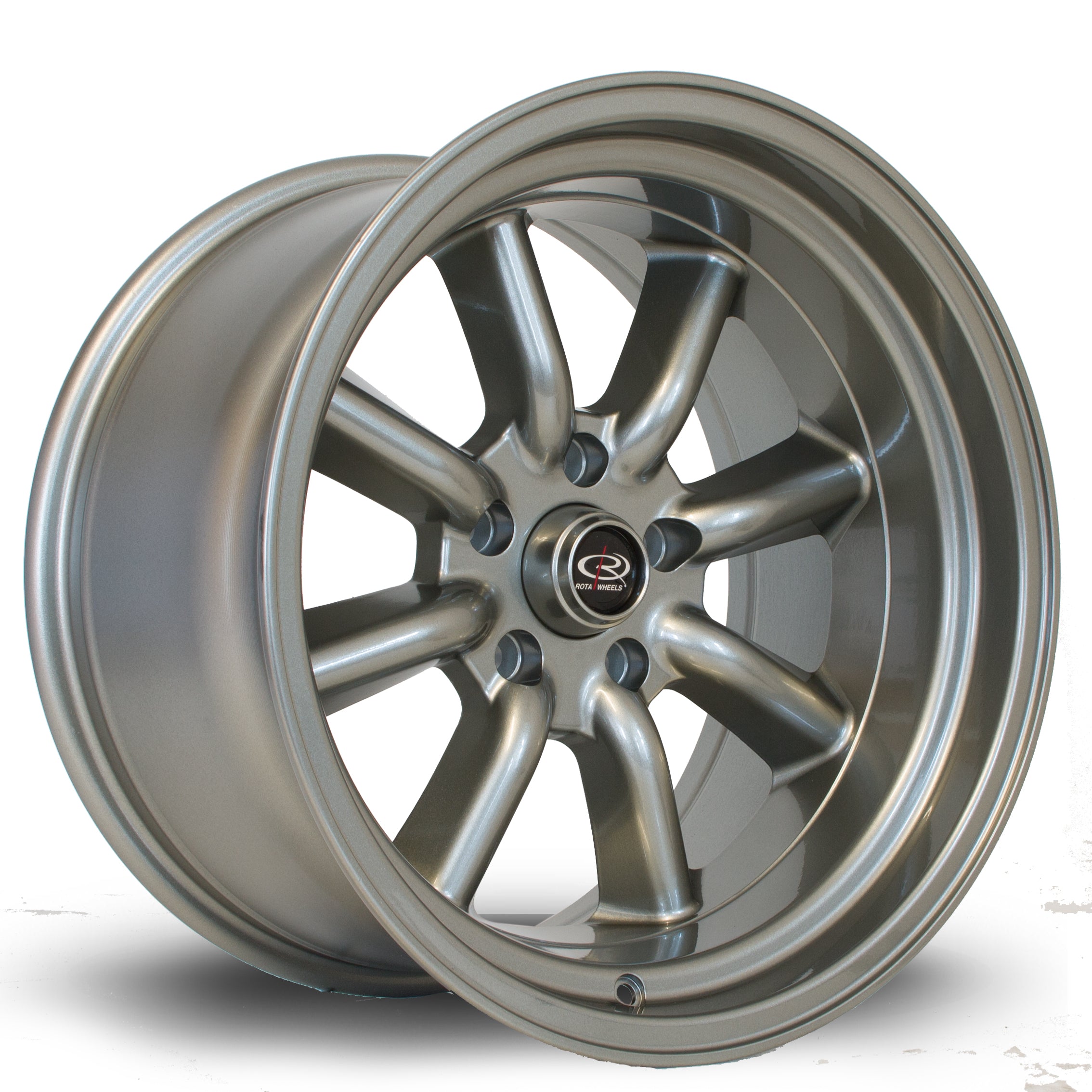 Rota RKR, 17 x 9.5 inch, 5114 PCD, ET-10 Steelgrey - Rotashop