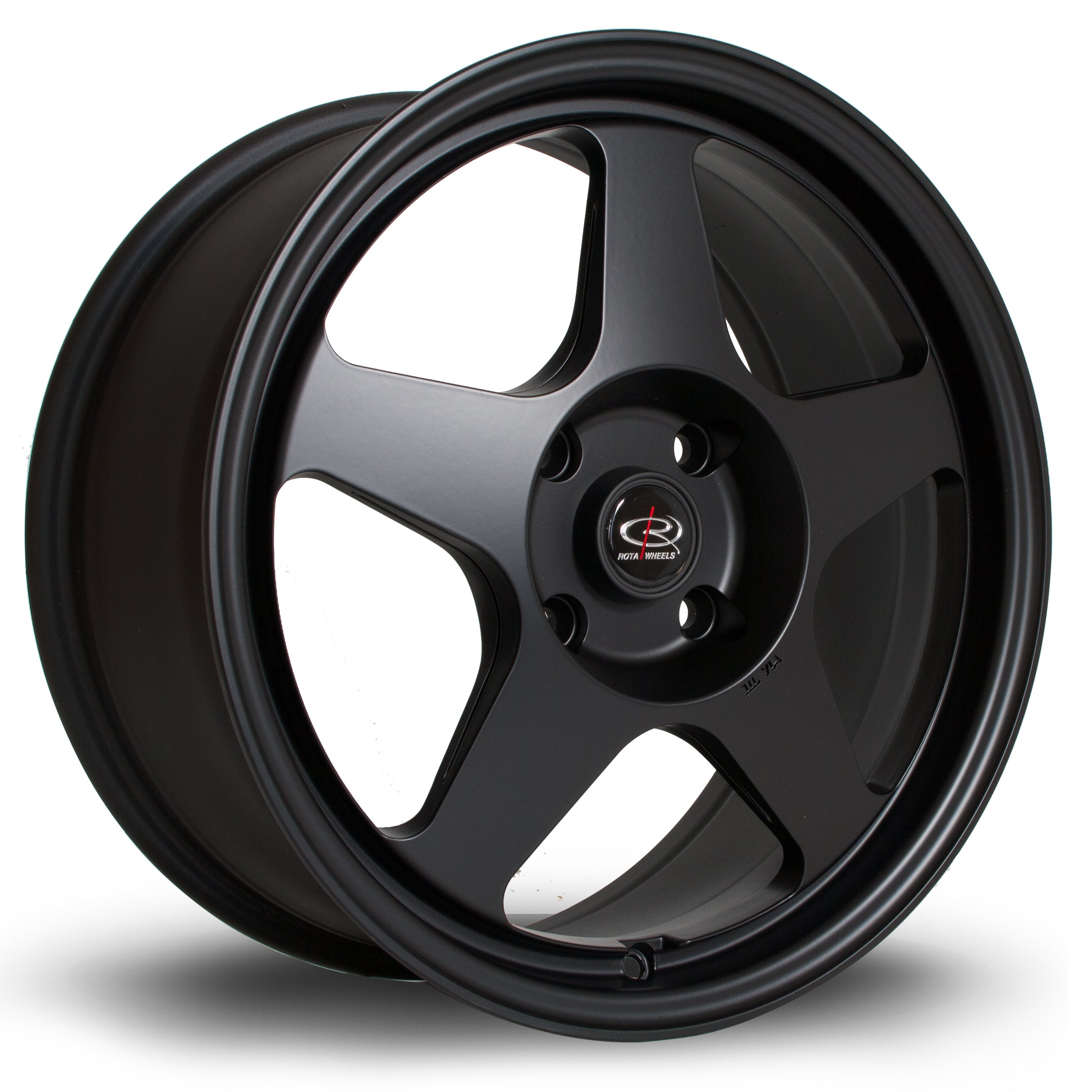 Rota Slip, 17 x 7.5 inch, 4100 PCD, ET45 Flat Black - Rotashop