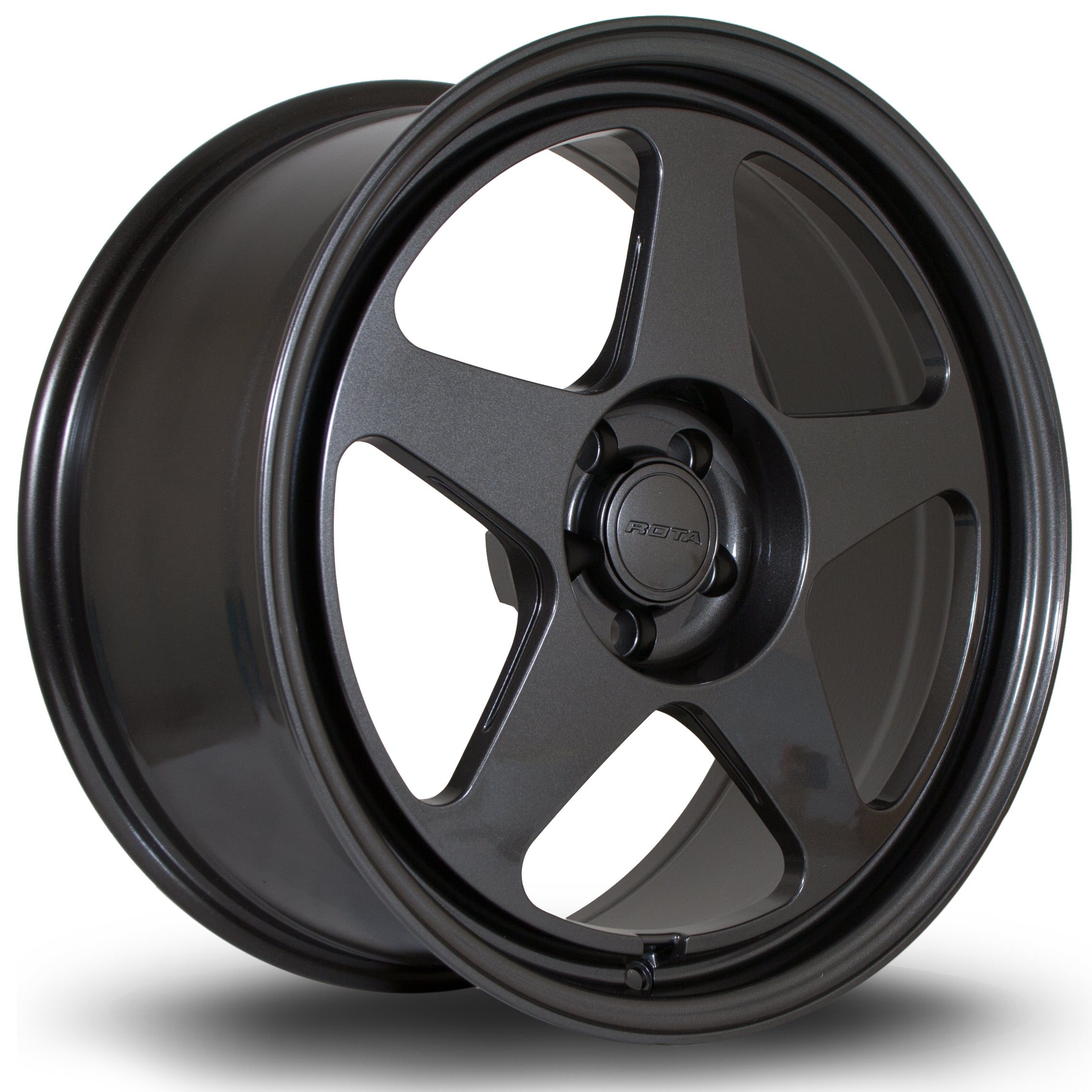 Rota Slip, 18 x 8.5 inch, 5100 PCD, ET35 Gunmetal - Rotashop